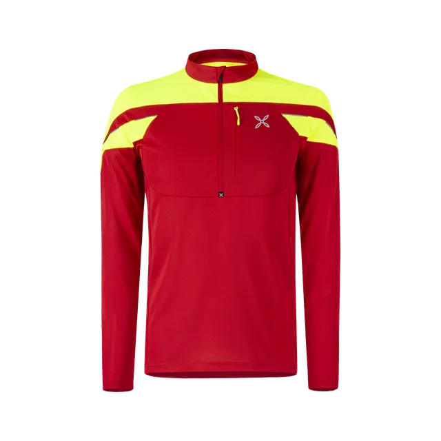 montura-high-zip-2-maglia-maglia-tecnica-unisex-con-zip-centrale image 1