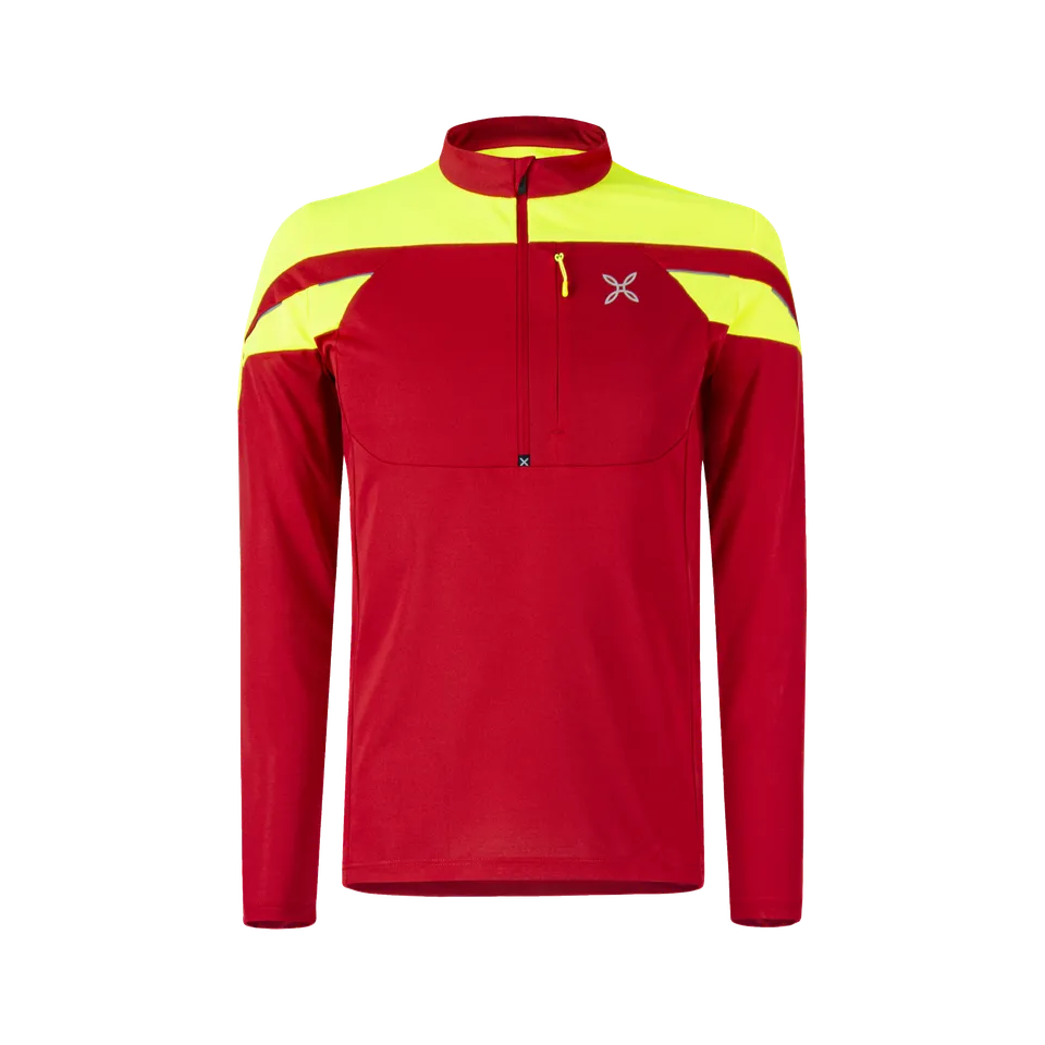 montura-high-zip-2-maglia-maglia-tecnica-unisex-con-zip-centrale image 1