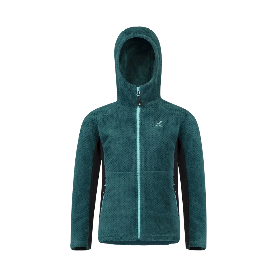montura-soft-pile-color-jacket-kids-pile-bambino-con-cappuccio-e-zip image 1