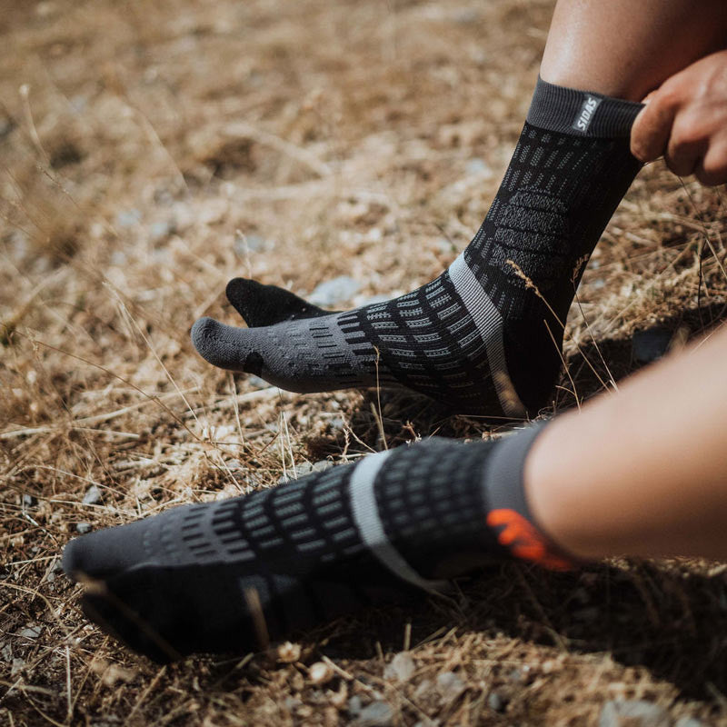 sidas-t-free-trail-calze-trail-running-nero-grigio image 8