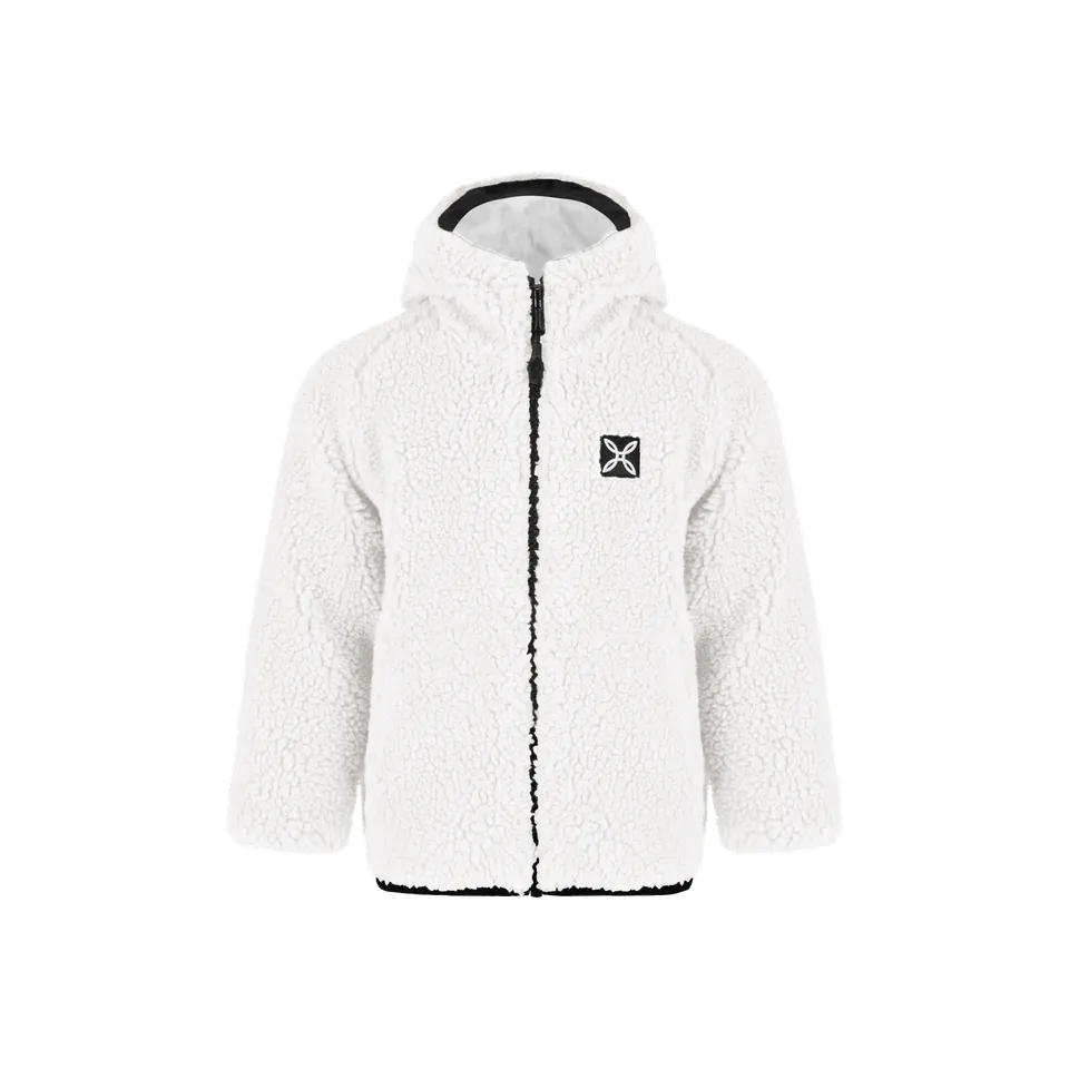 montura-sherpa-maglia-baby-felpa-bambino-zip-e-cappuccio image 1
