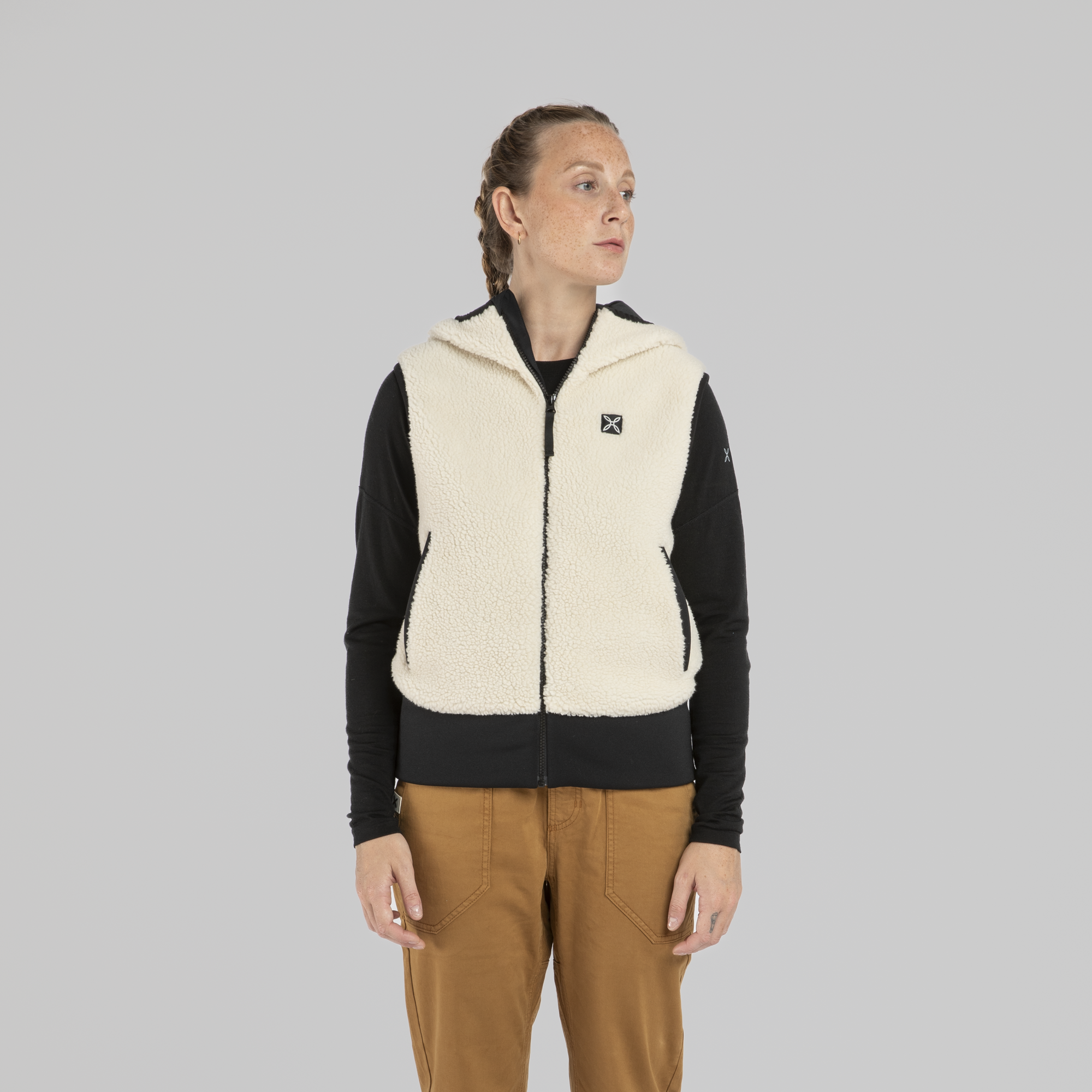 montura-sherpa-vest-woman-gilet-pile-donna-collo-alto image 1