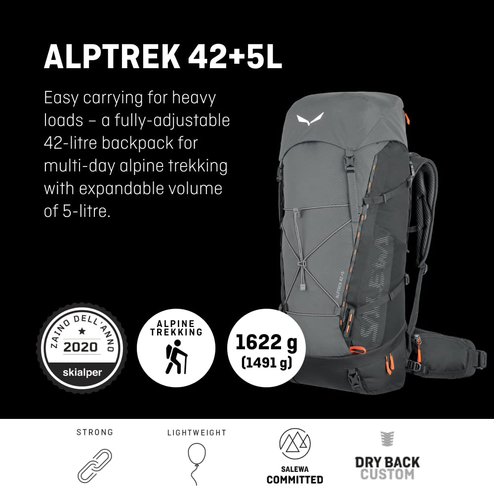 salewa-alptrek-42-5-zaino-trekking-42-litri-con-estensione-5-litri image 2