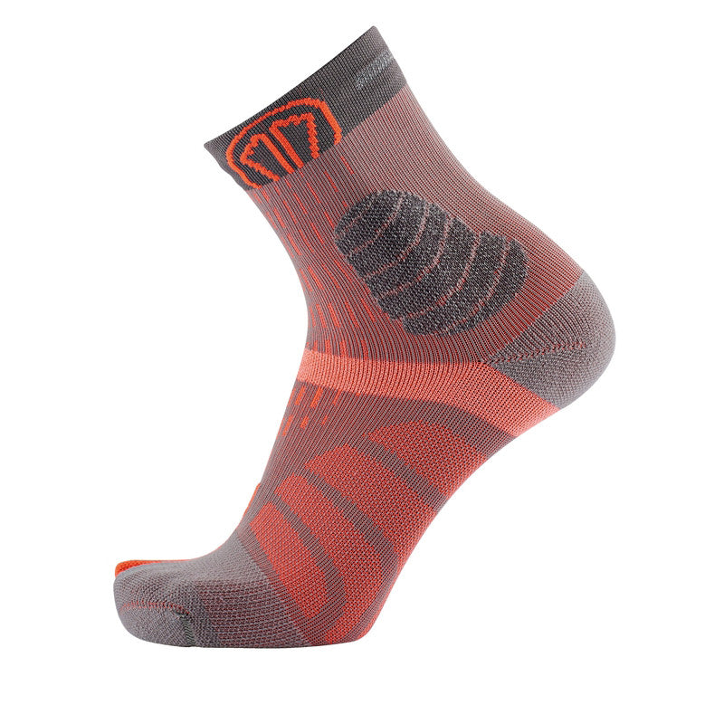 sidas-t-free-trail-calze-trail-running-arancione-grigio image 3