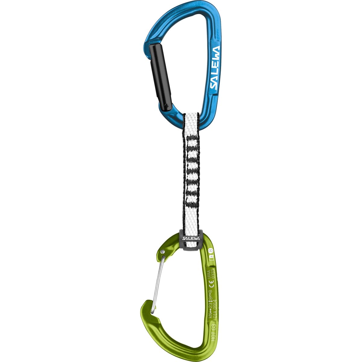 salewa-express-set-dyn-hot-g3-rinvio-arrampicata-100-mm image 1