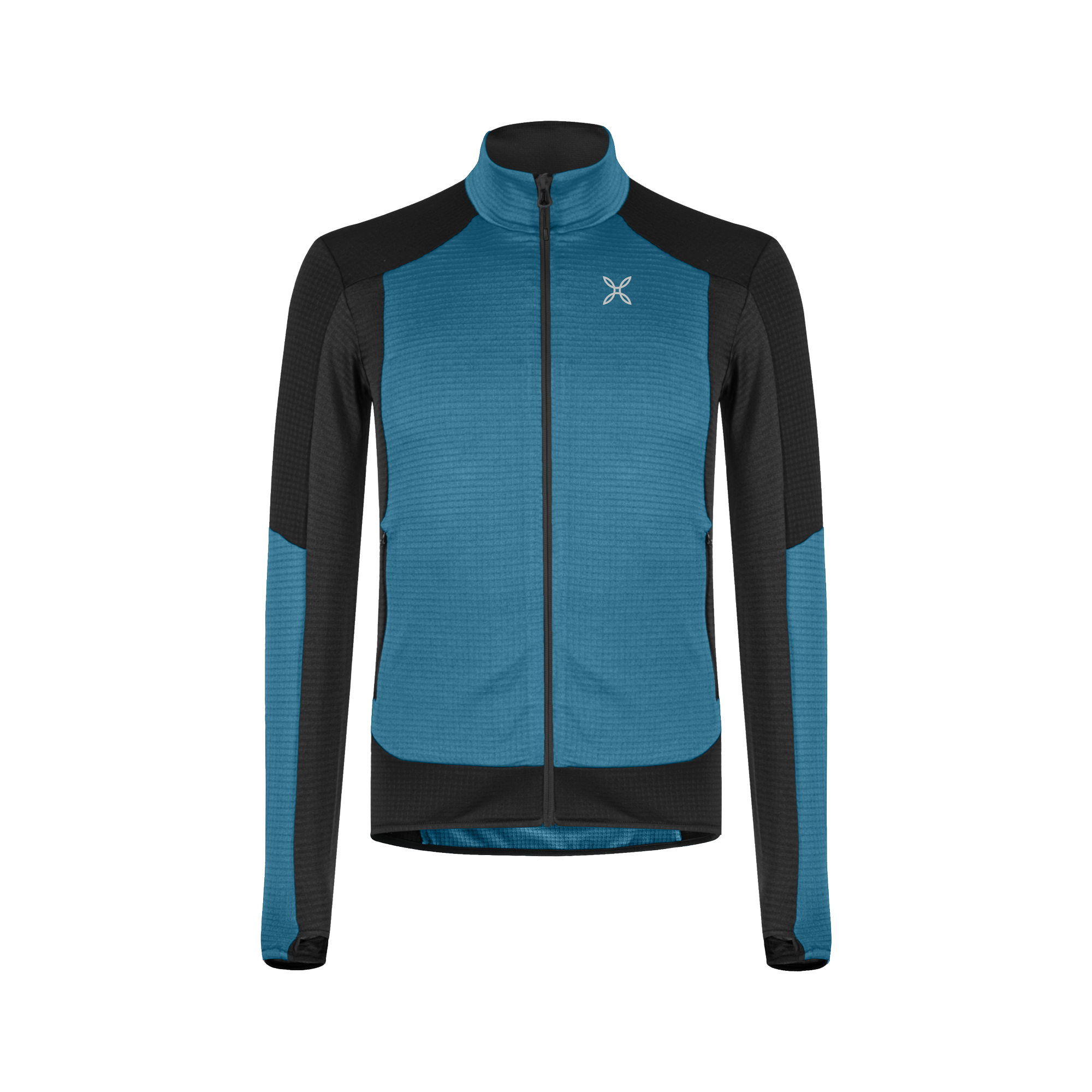 montura-stretch-color-maglia-pile-polartec-power-grid-zip-uomo image 1