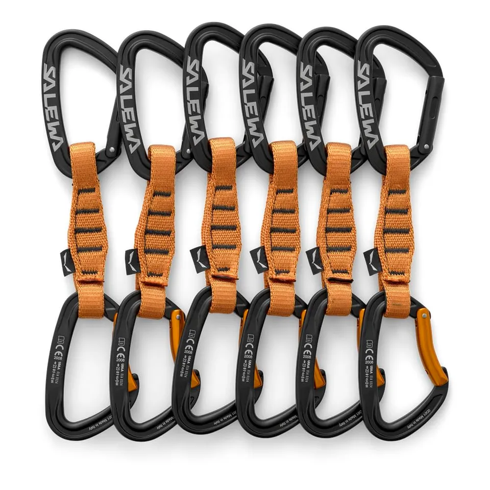 salewa-ortles-straight-bent-110-quickdraw-6-pack-set-6-rinvii-110-mm image 1