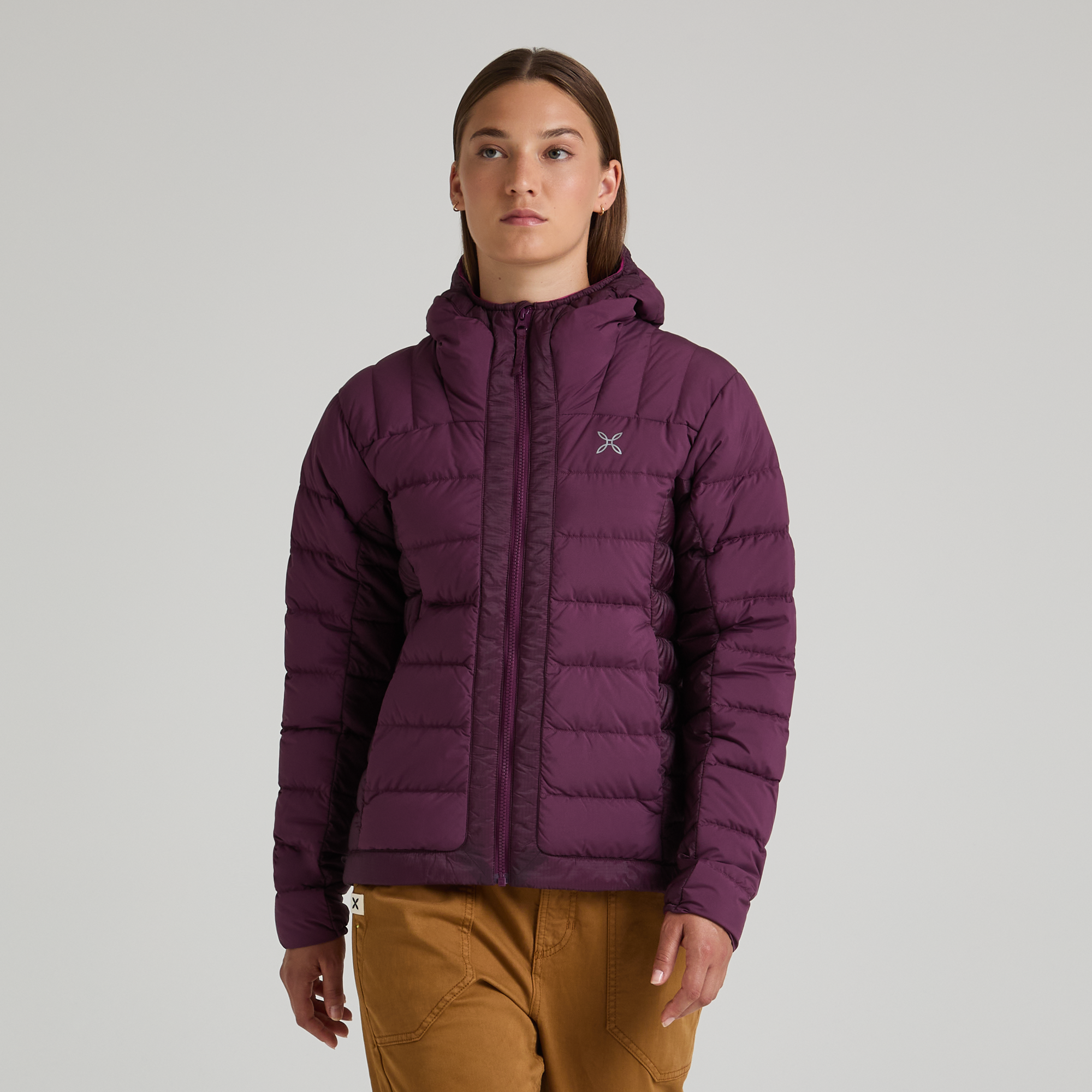 montura-renon-hooded-duvet-woman-piumino-donna-pertex-quantum image 1