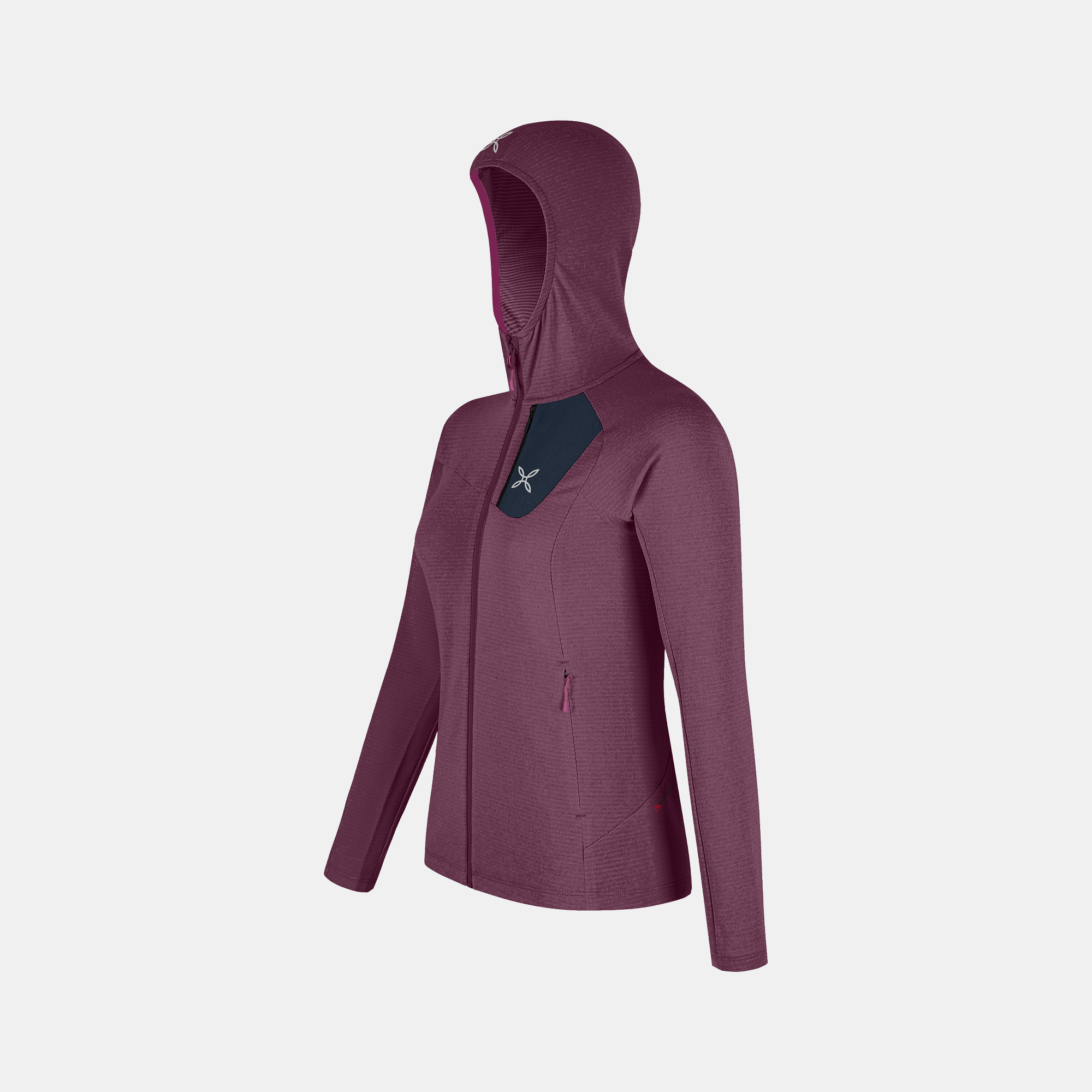 montura-vertigo-power-grid-pile-donna-con-mezza-zip image 3