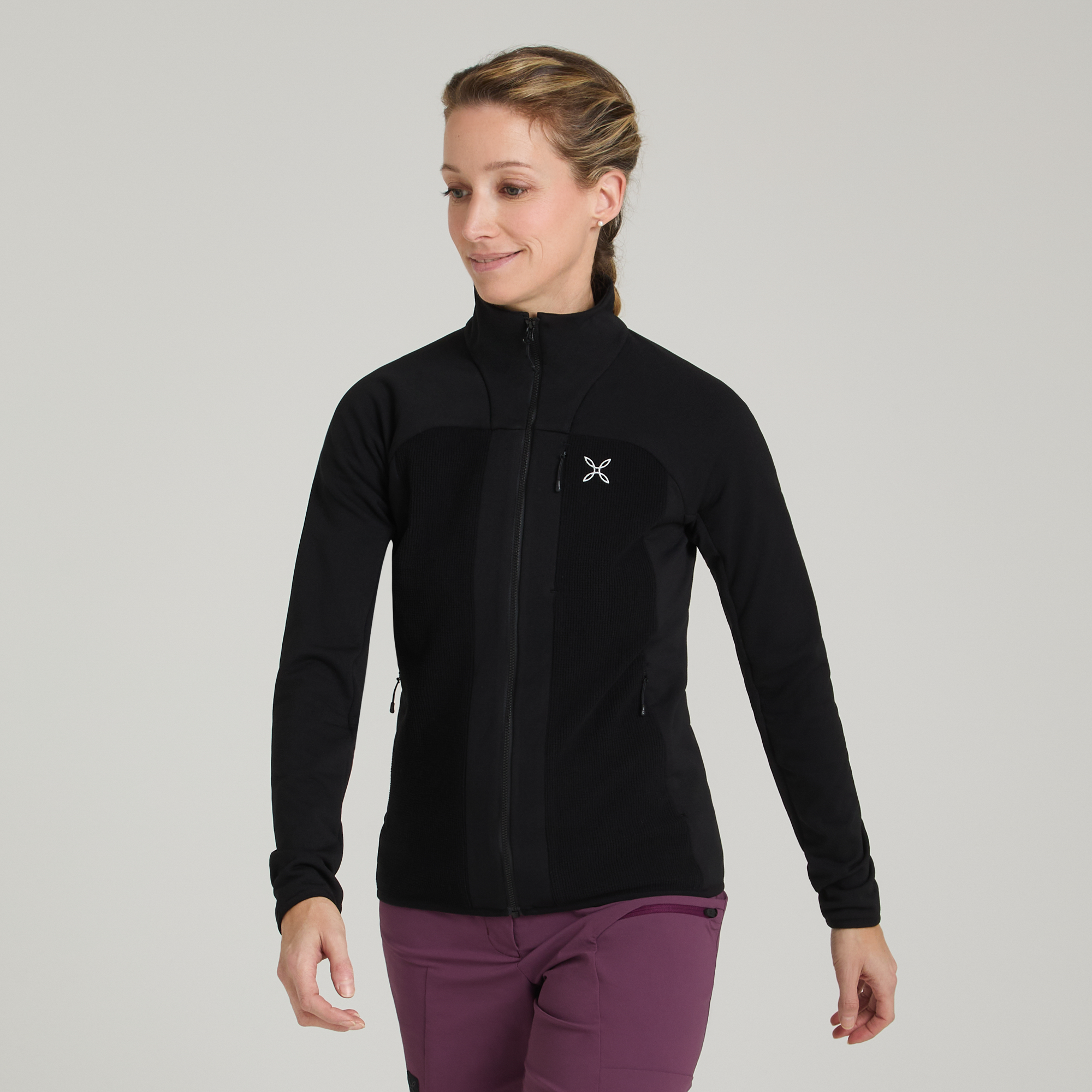 montura-stretch-2-maglia-woman-pile-zip-trekking-donna image 7