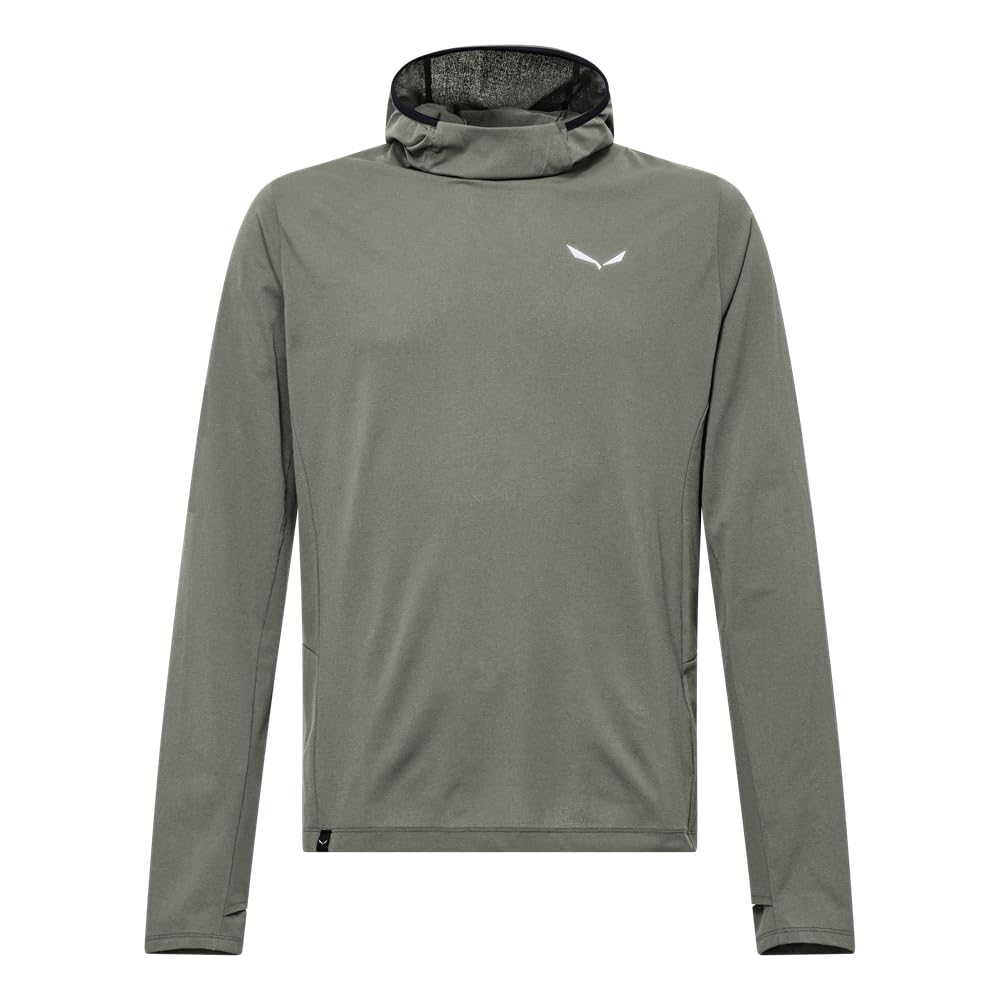 salewa-puez-sun-felpa-uomo-con-cappuccio-taglia-m-protezione-uv image 1