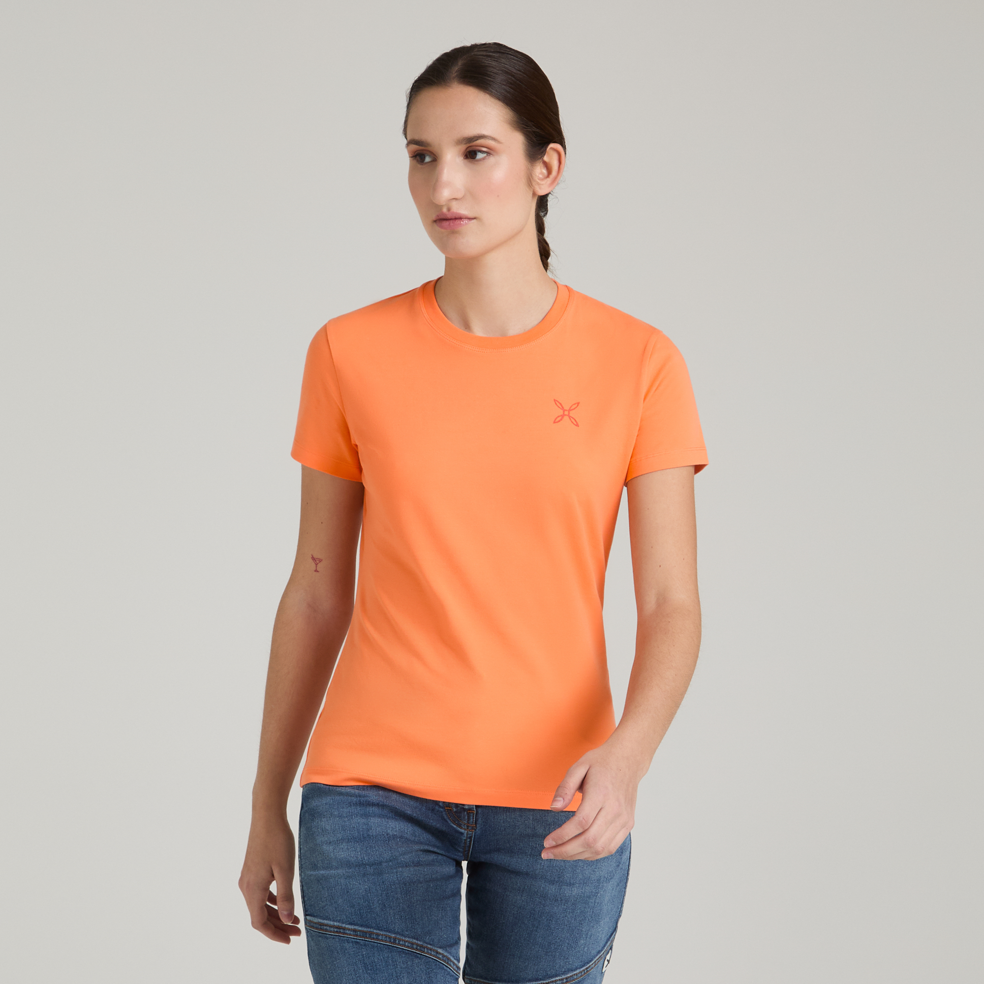 montura-pencil-logo-t-shirt-donna-maglietta-arrampicata-cotone-organico image 8