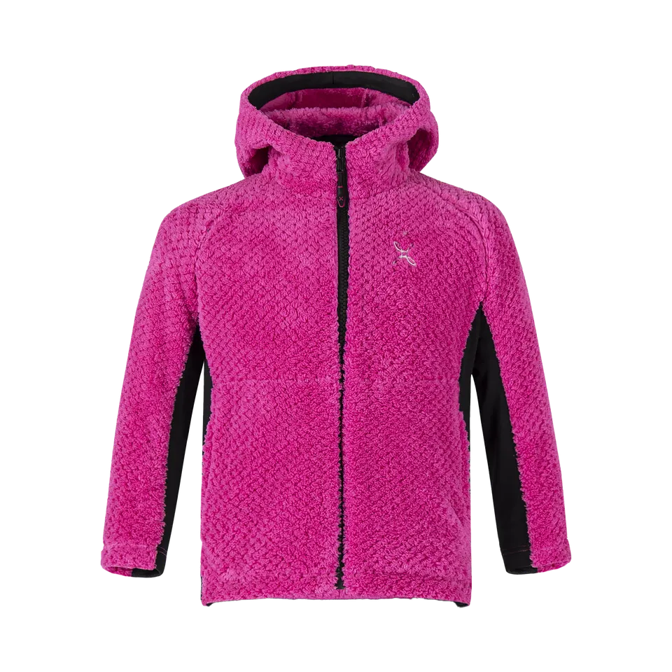 montura-soft-pile-color-hoody-jkt-baby-pile-bimbo-con-cappuccio-e-zip image 1