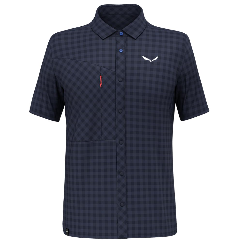salewa-puez-dry-m-s-s-shirt-maglietta-tecnica-marrone-uomo-sport-e-tempo-libero image 5