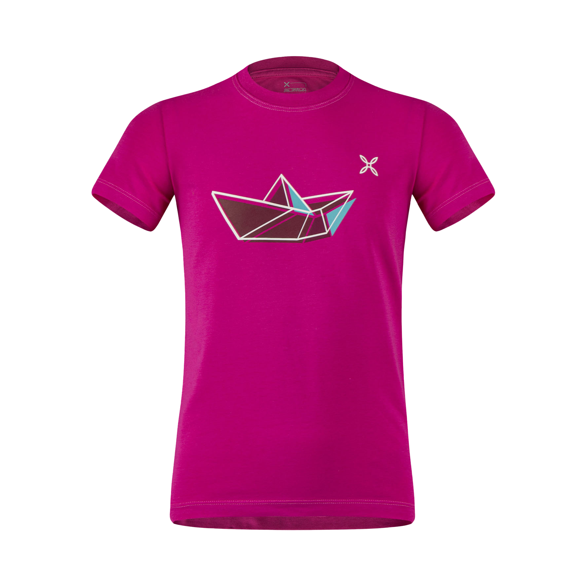 montura-origami-t-shirt-kids-in-jersey-di-cotone-con-grafica image 2