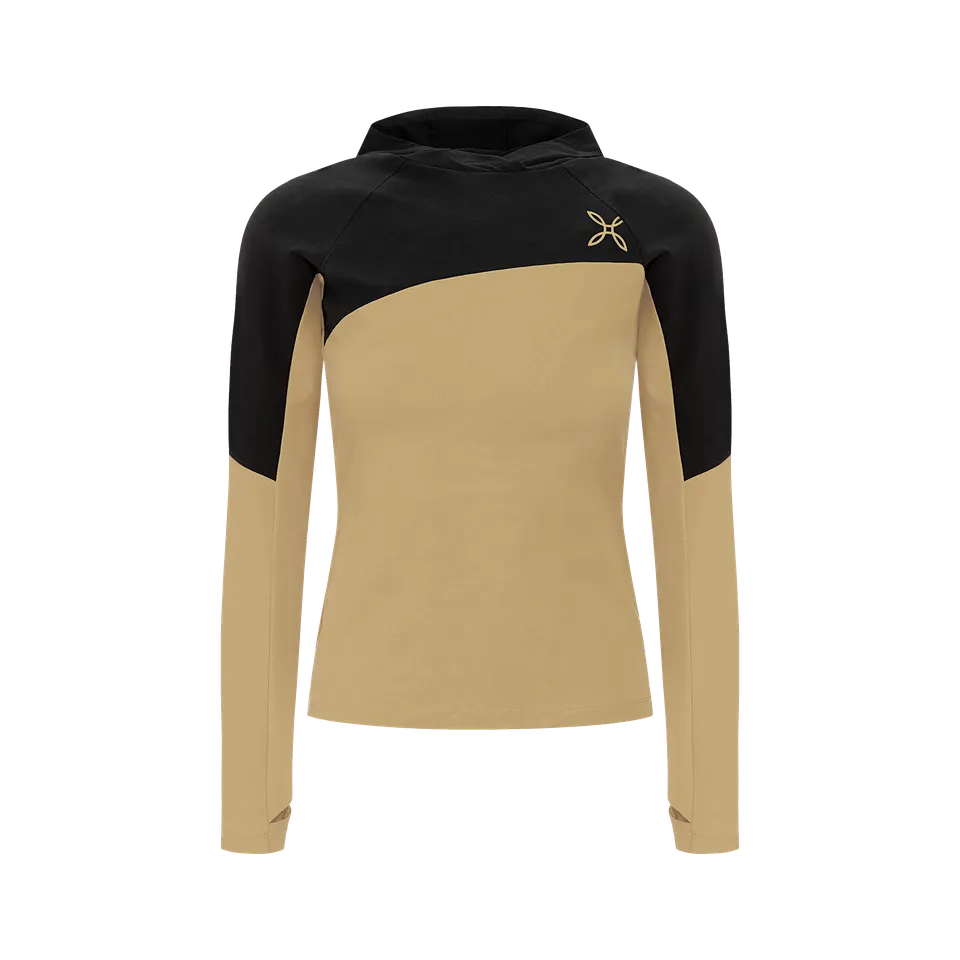 montura-free-evo-hooded-maglia-woman-maglia-arrampicata-cotone-bio image 1