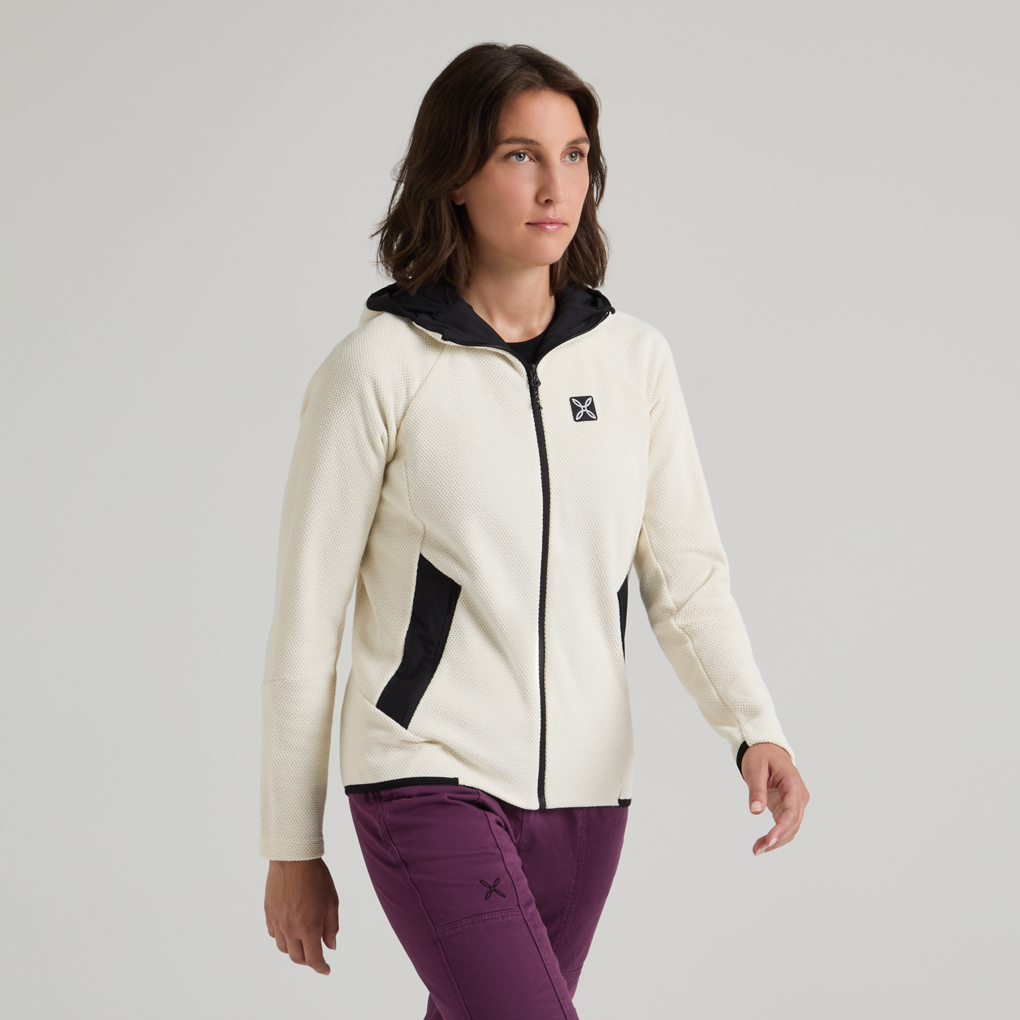 montura-argo-hooded-maglia-donna-felpa-pile-zip image 7