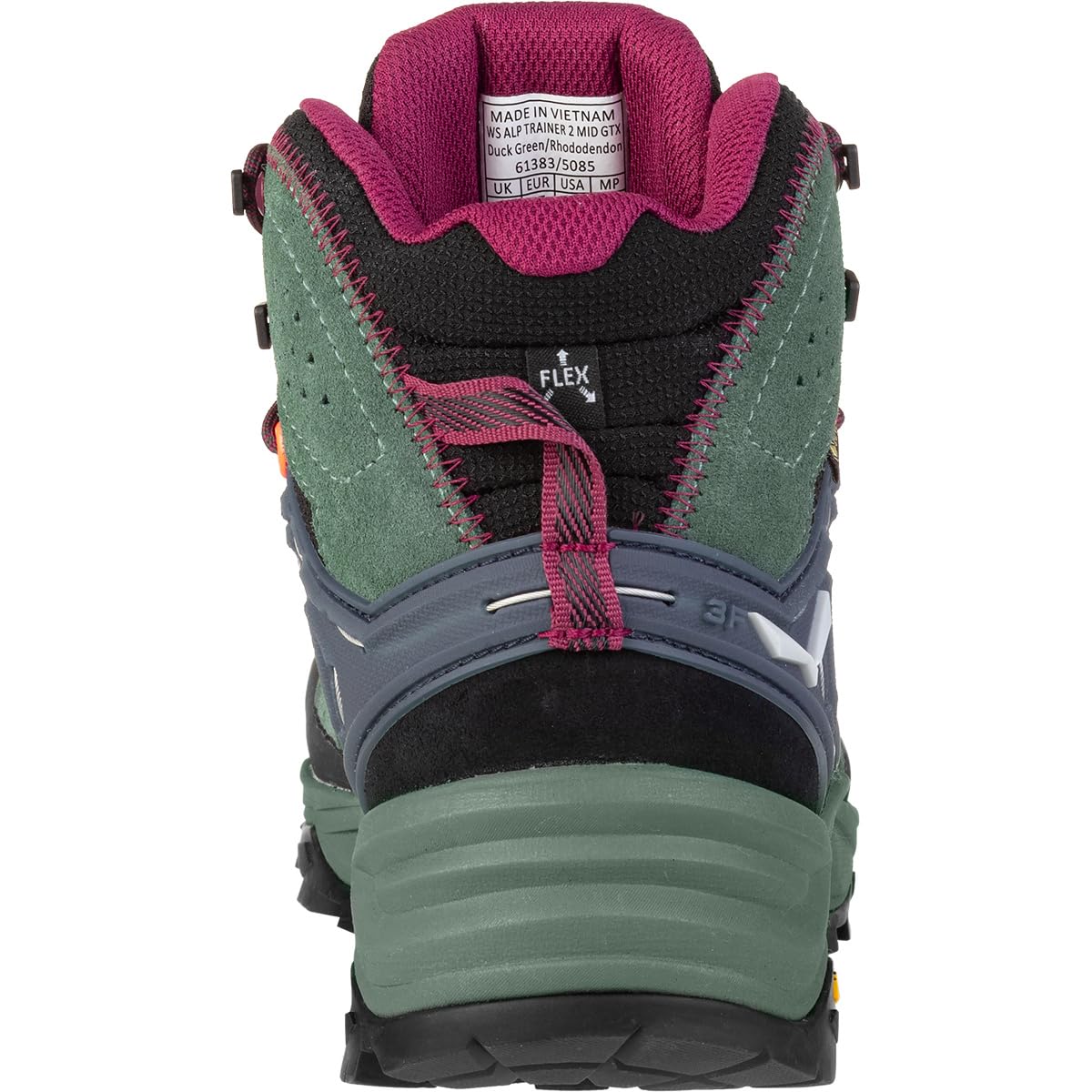salewa-ws-alp-trainer-2-mid-gtx-scarponcino-trekking-donna-duck-green-rhododendr image 4