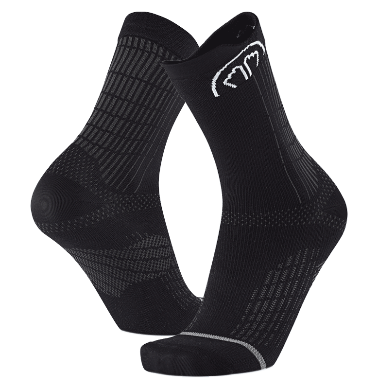 sidas-run-anatomic-crew-calze-running-black-alte-polpaccio image 3