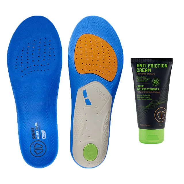 sidas-3feet-trail-mid-solette-trail-crema-anti-sfregamento image 1