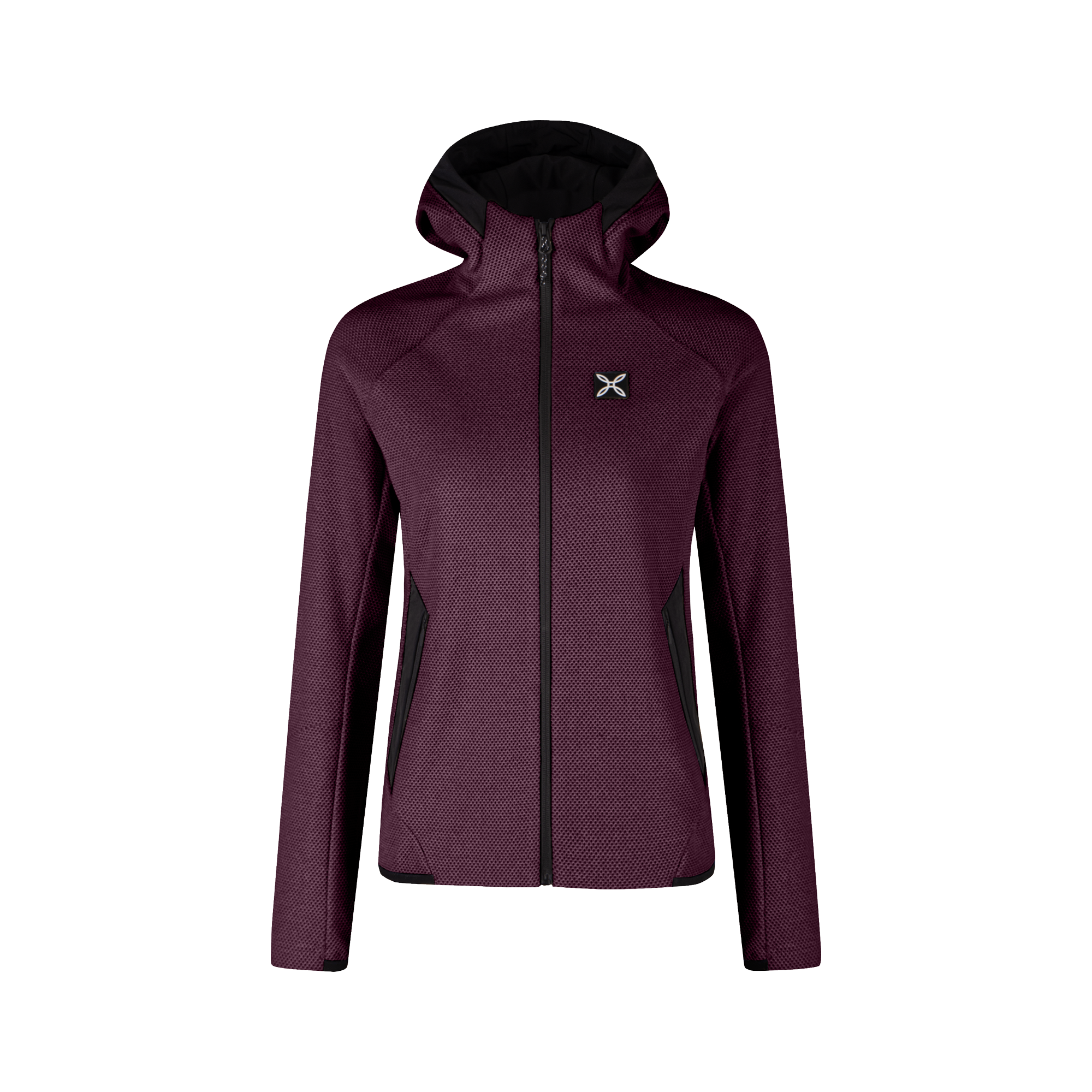 montura-argo-hooded-maglia-donna-felpa-pile-zip image 2