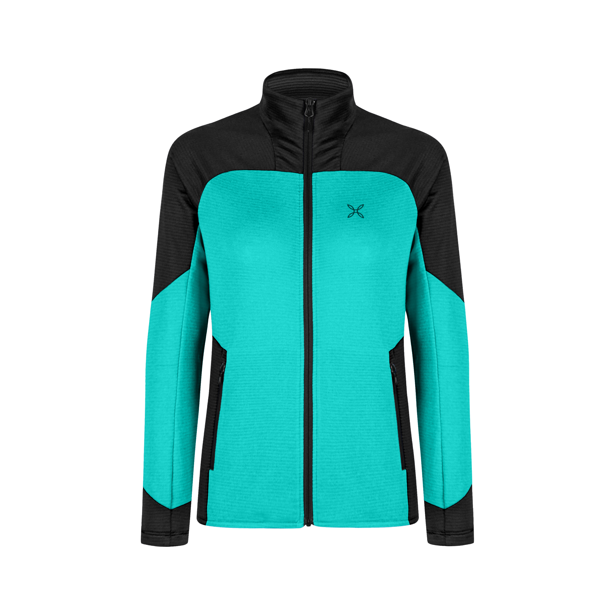 montura-rise-maglia-woman-pile-zip-polartec-power-grid image 4