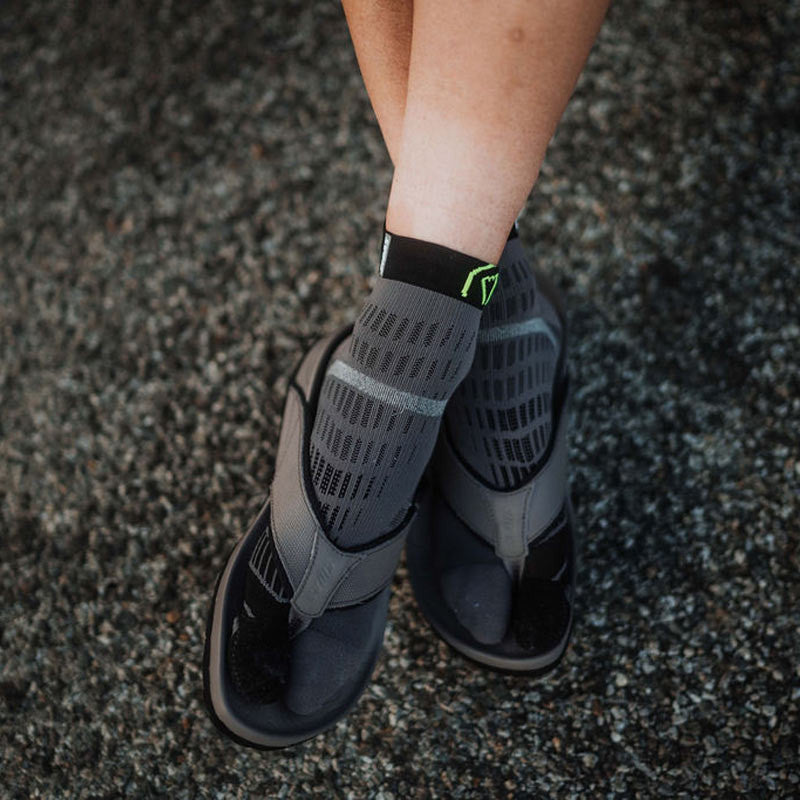 sidas-t-free-run-calze-running-grigio-nero image 7