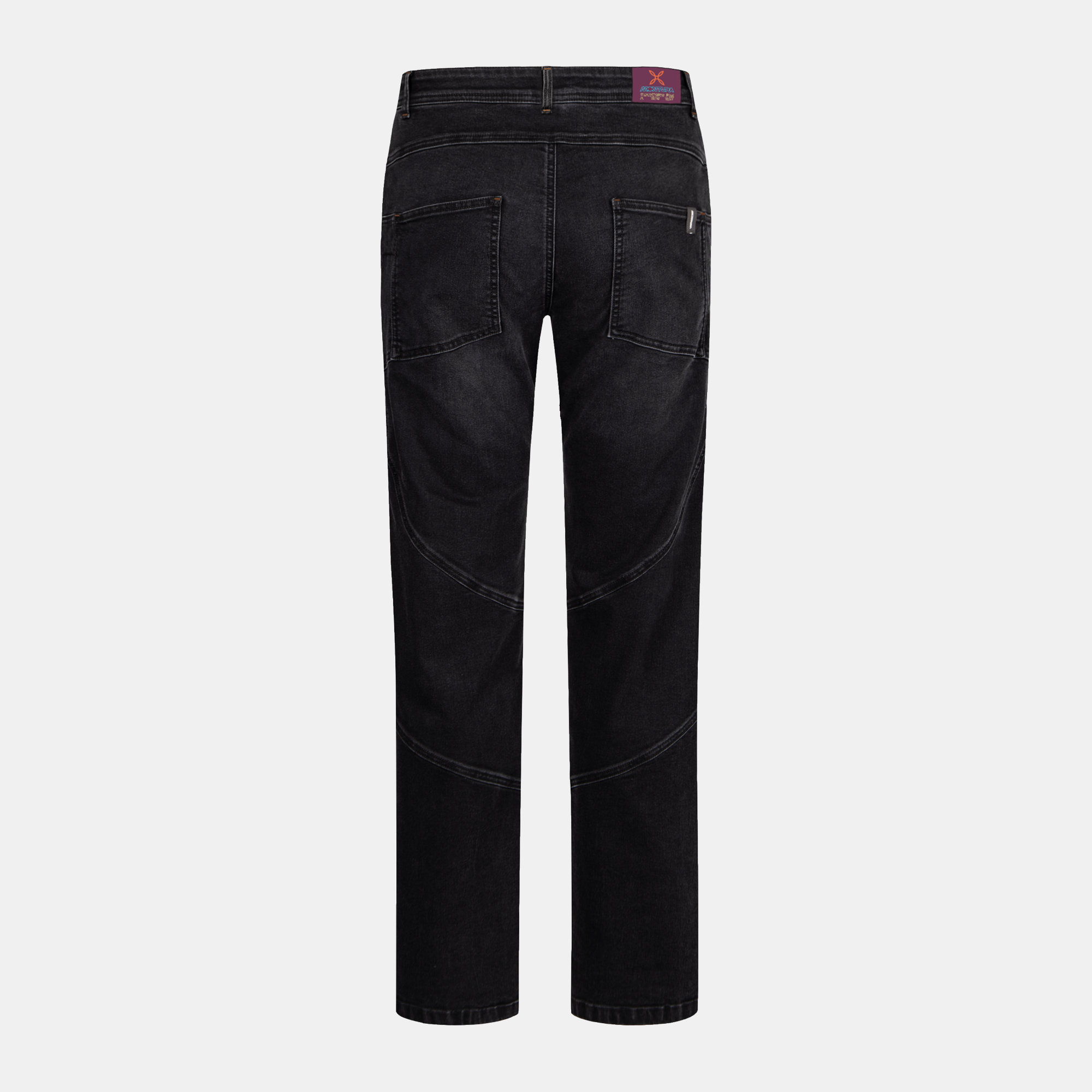 montura-allez-black-denim-pants-pantaloni-jeans-elasticizzati image 6