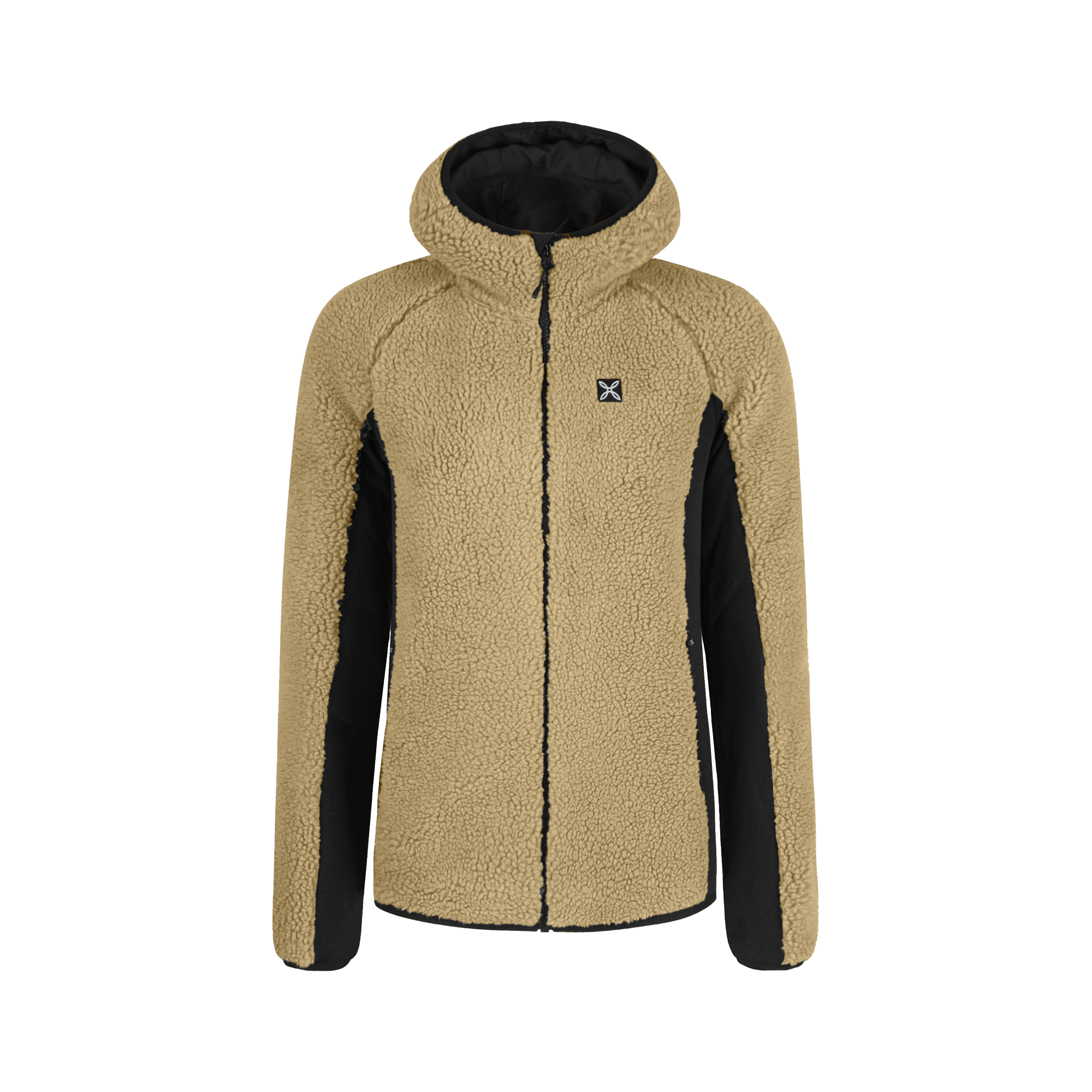 montura-sherpa-felpa-donna-con-cappuccio-zip image 5