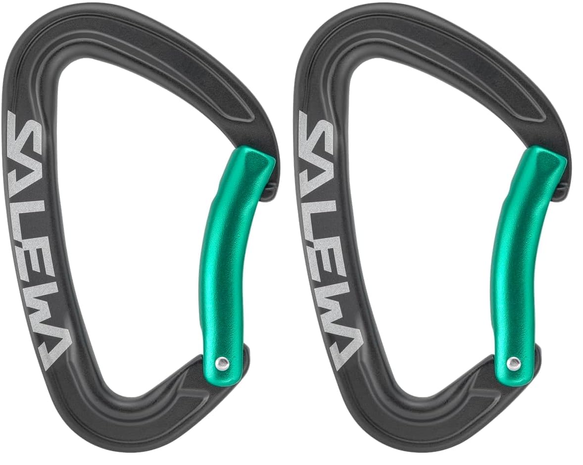 salewa-ortles-bent-carabiner-moschettone-black-irish-green-uni-unisex image 6