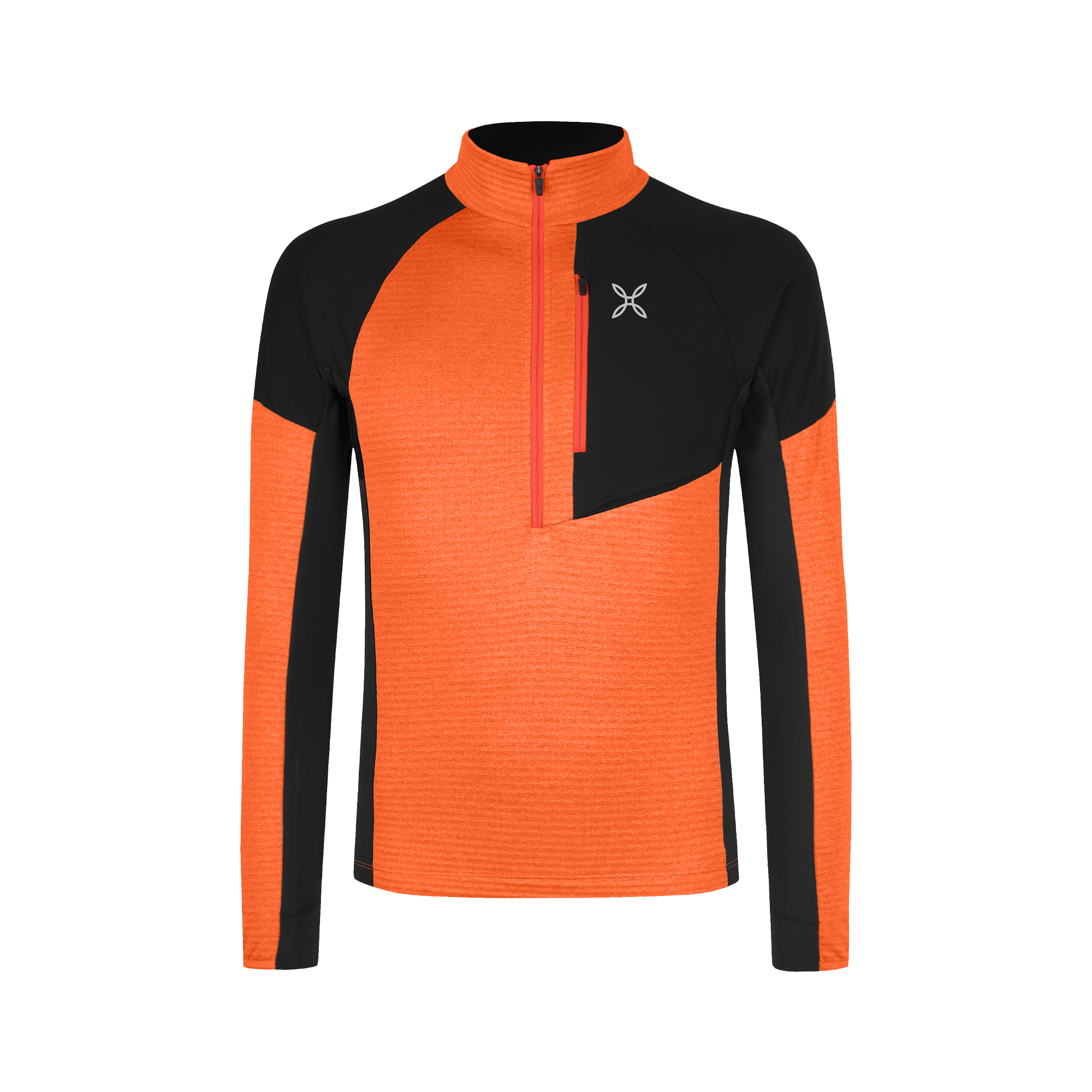 montura-thermal-grid-2-anorak-pile-mezza-zip-collo-alto-uomo image 2