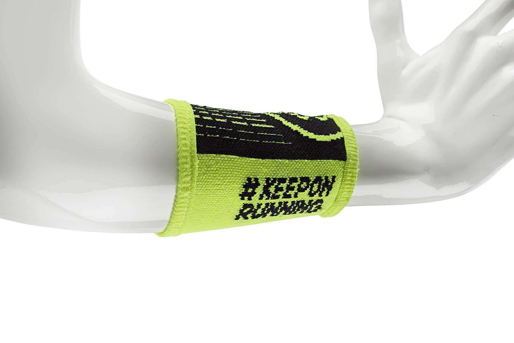 sidas-polsini-spugna-running-nero-giallo-coppia image 3