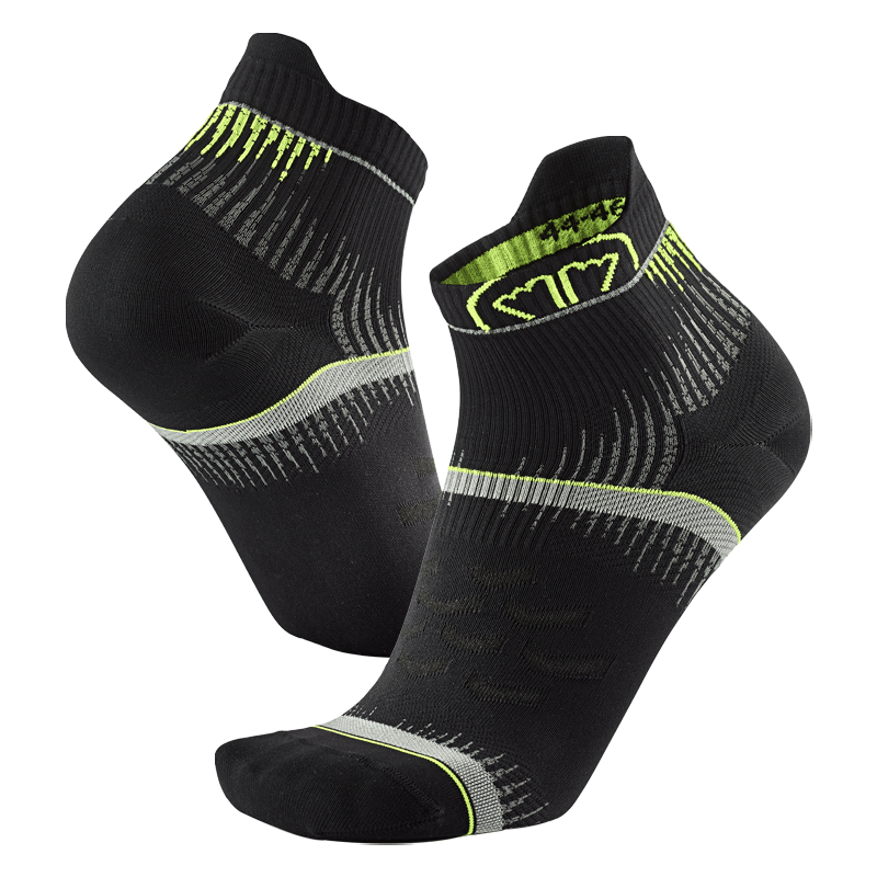 sidas-run-ultra-calze-running-nero-giallo image 3