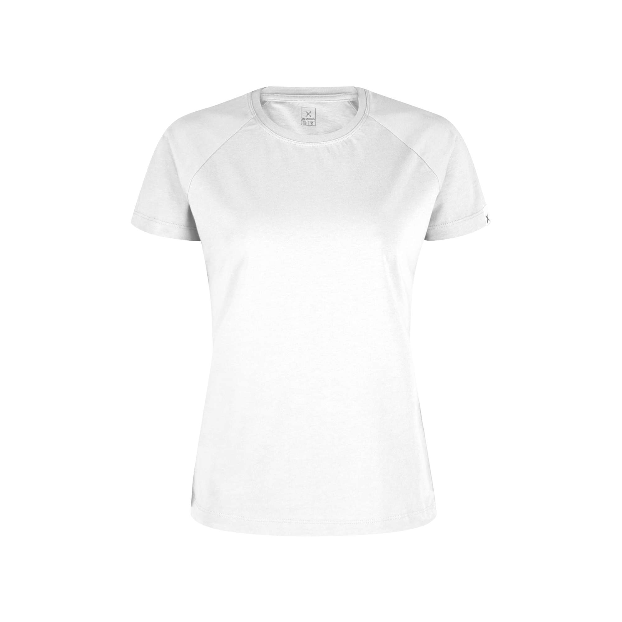 montura-minimal-logo-t-shirt-donna-maglietta-cotone-bio image 4