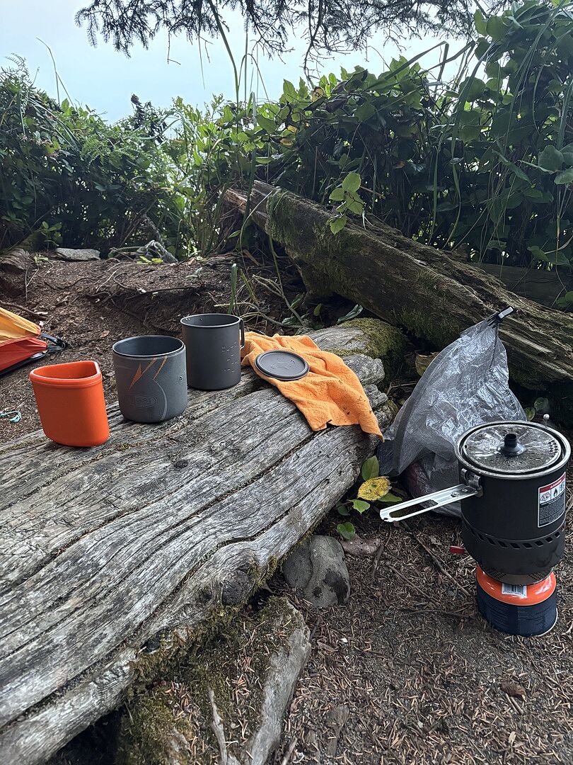Caffè in tenda come al bar