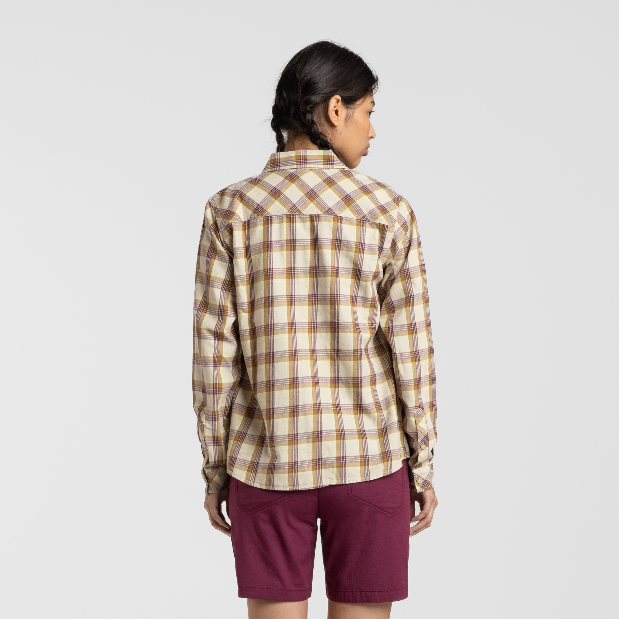 montura-cotton-check-shirt-woman-camicia-donna-cotone-trekking image 4
