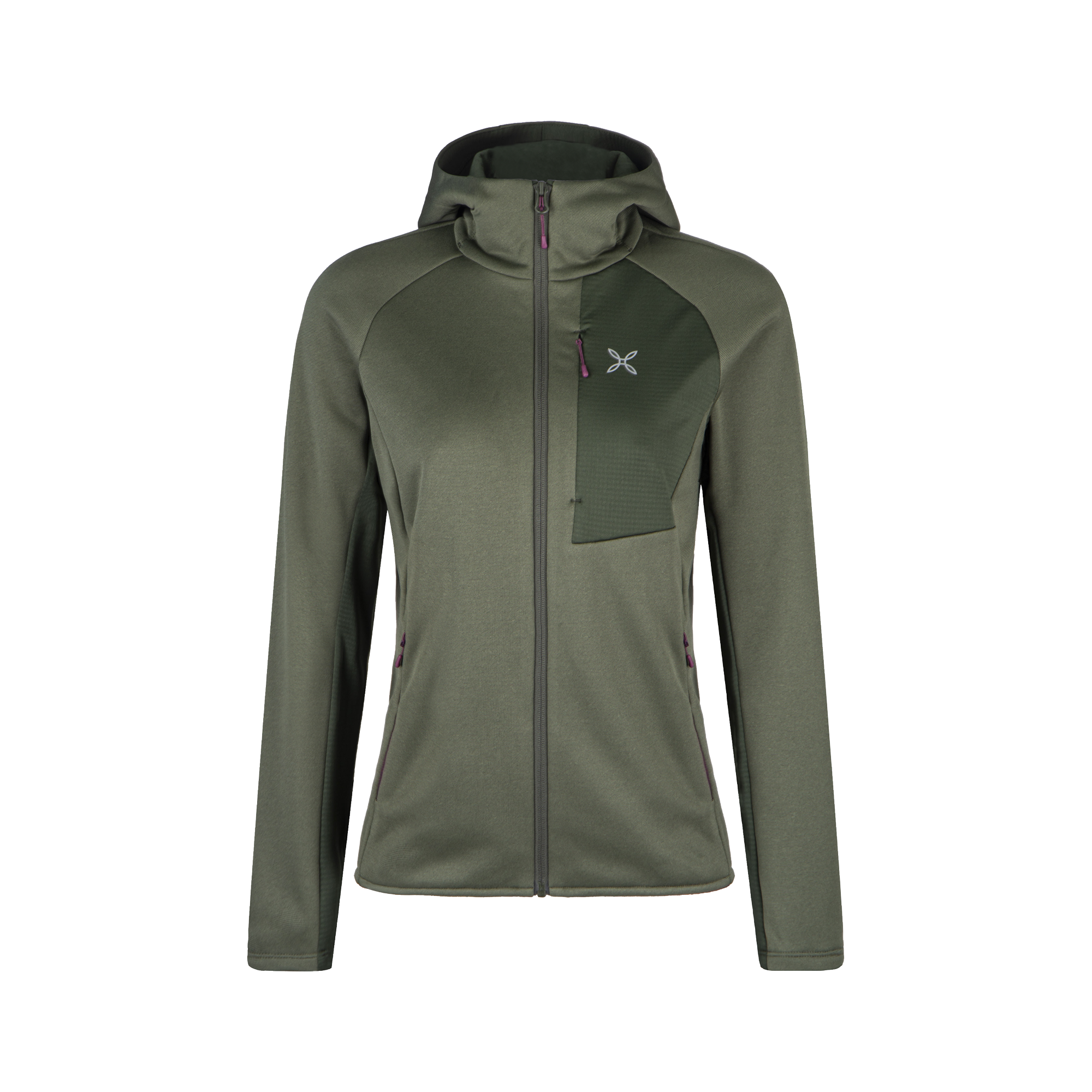 montura-groove-maglia-woman-pile-termico-con-cappuccio image 2