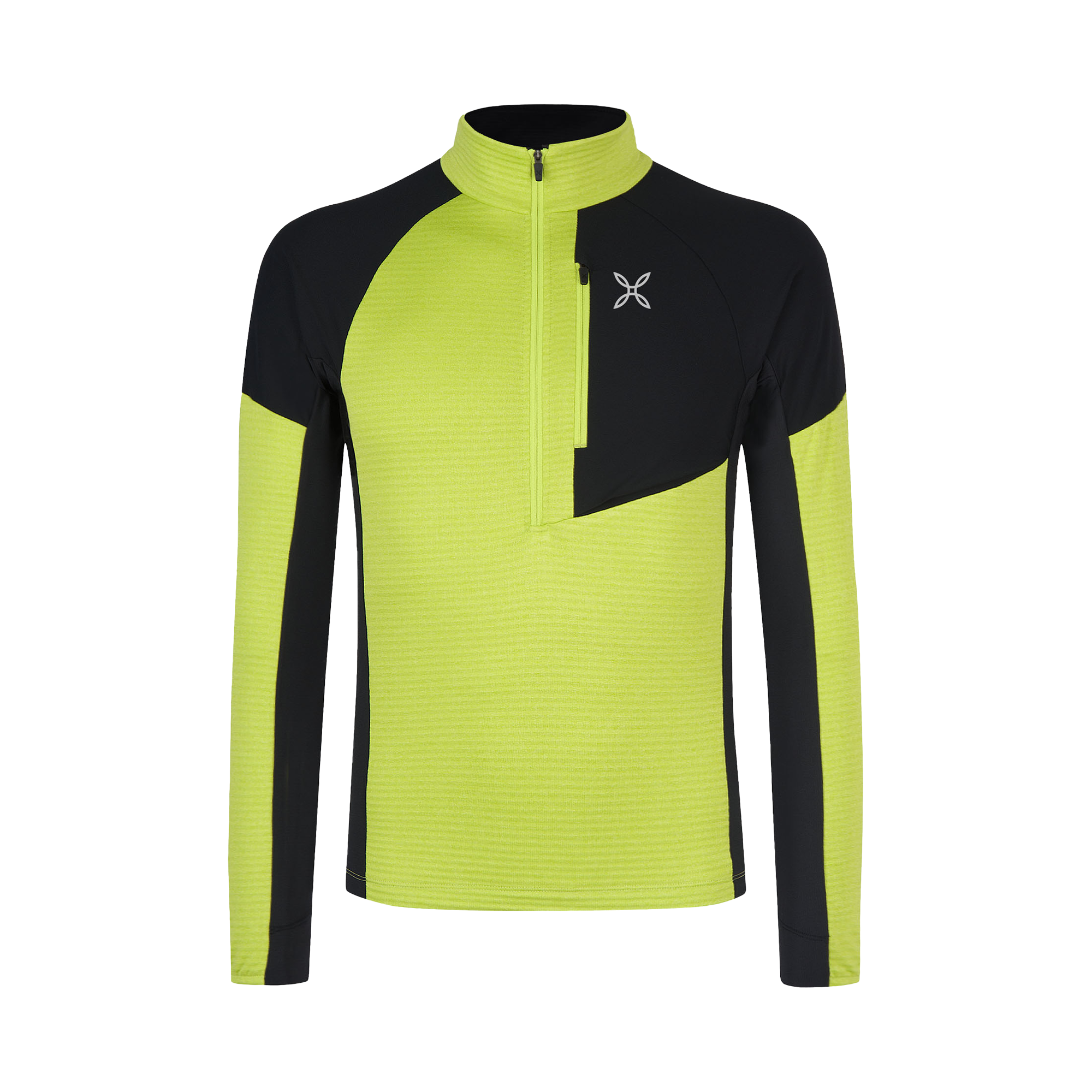 montura-thermal-grid-2-anorak-pile-mezza-zip-collo-alto-uomo image 7