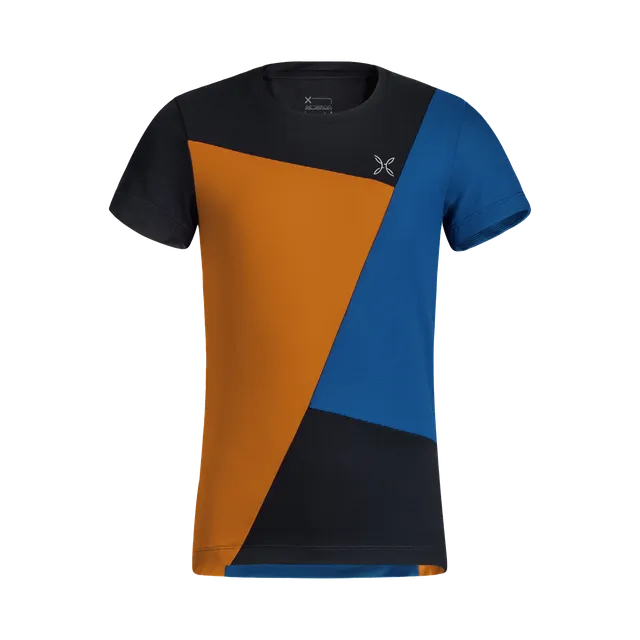 montura-outdoor-color-block-t-shirt-kid-t-shirt-bambino image 1
