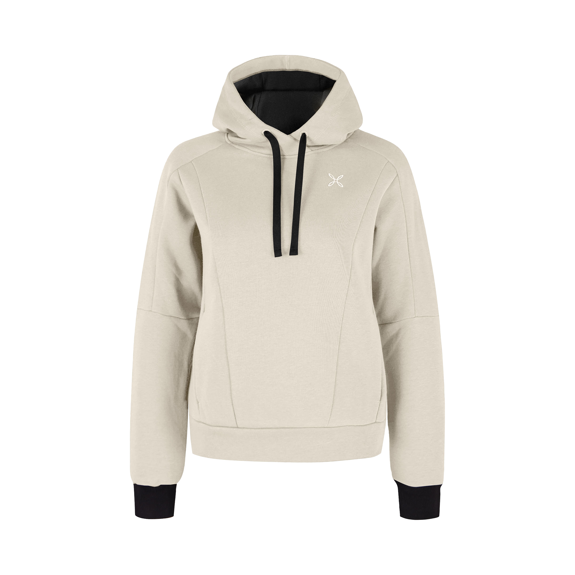 montura-logo-cotton-hooded-sweater-donna-felpa-cappuccio-cotone image 1