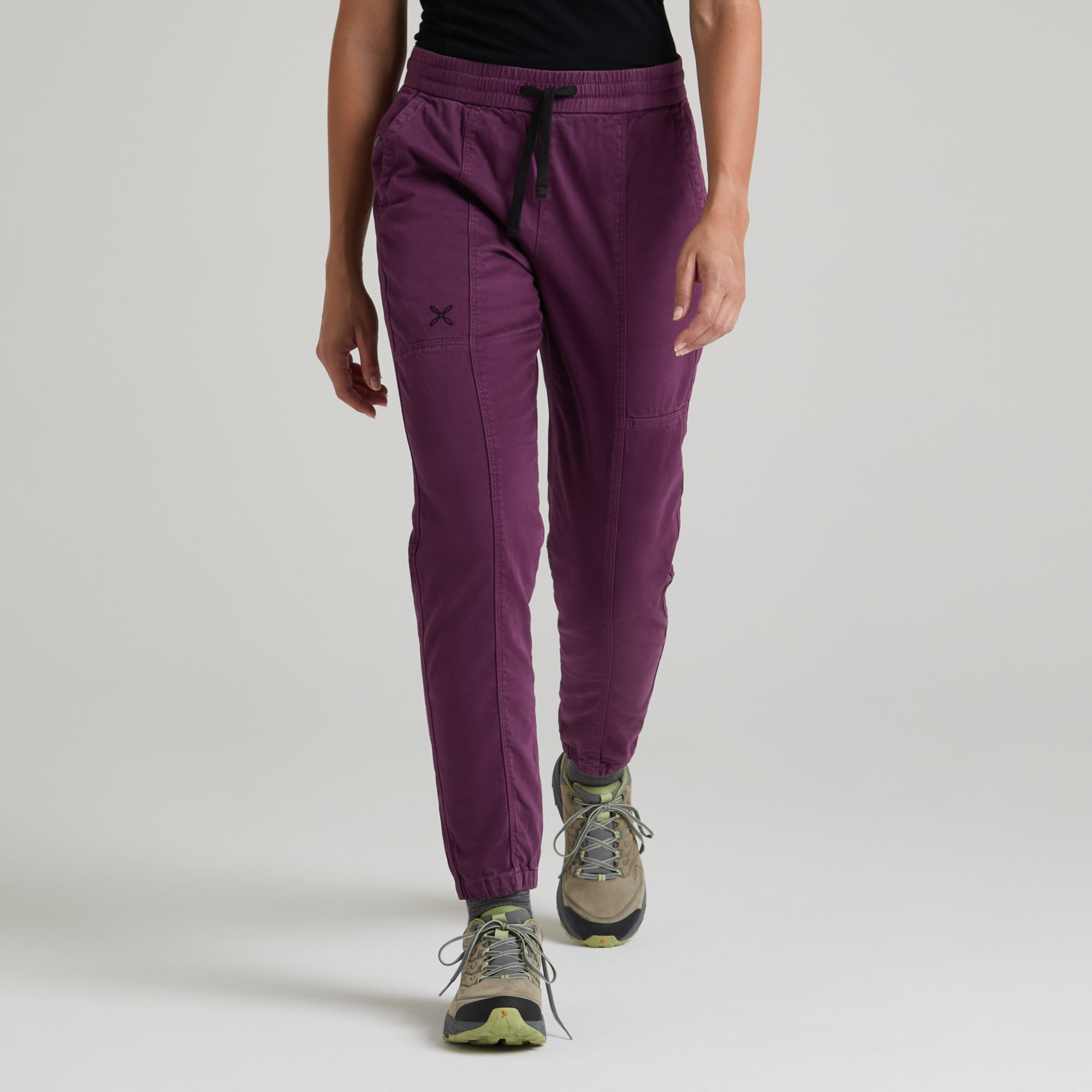 montura-wander-cotton-pants-woman-pantaloni-cotone-elasticizzato-donna image 1