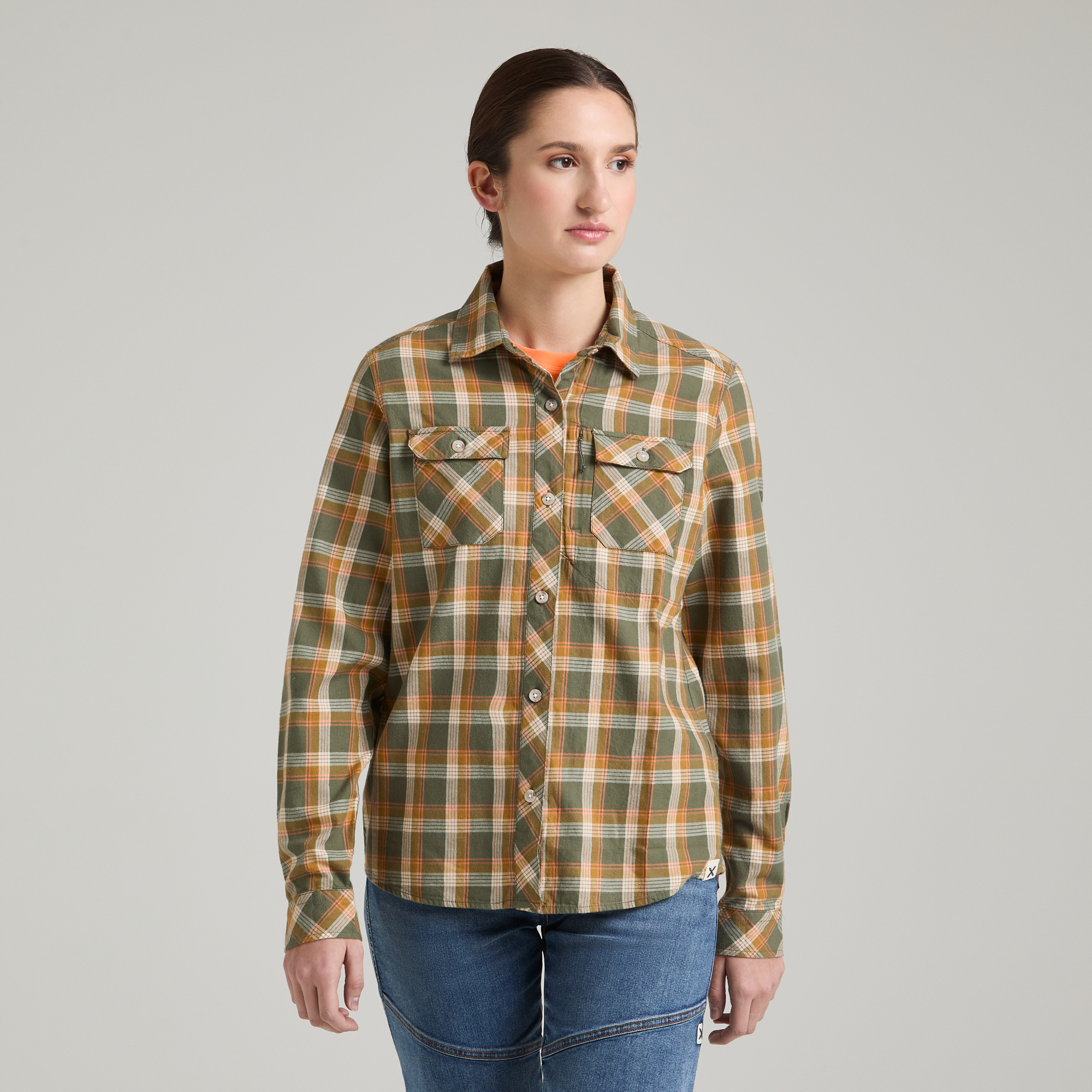 montura-cotton-check-shirt-woman-camicia-donna-cotone-trekking image 3
