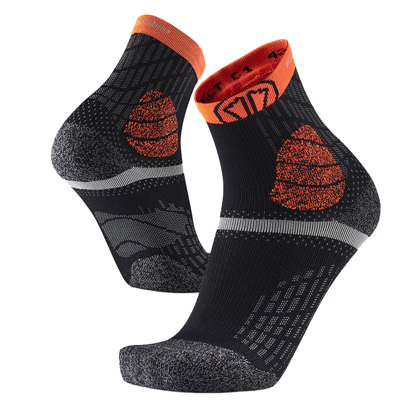 sidas-trail-protect-black-orange-calze-trail-running image 8