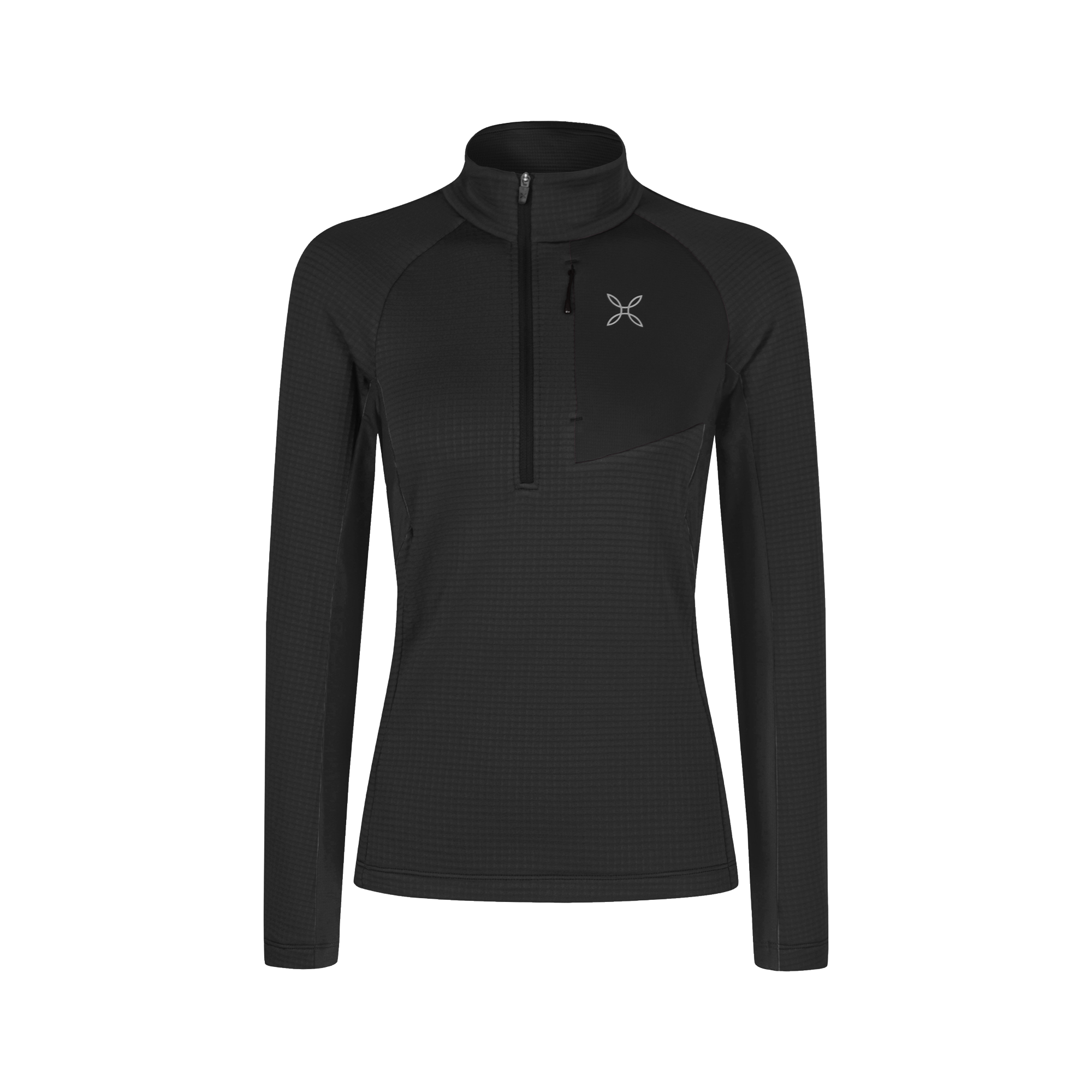 montura-stretch-color-3-zip-maglia-donna-in-polartec-power-grid image 6