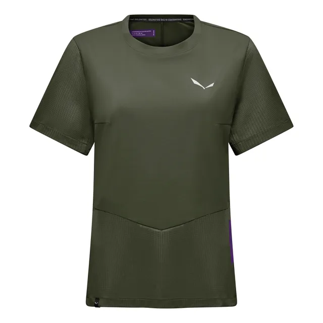 salewa-pedroc-dry-ton-hybrid-t-shirt-donna-tecnica image 1