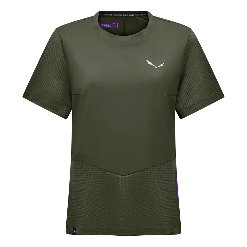 salewa-pedroc-dry-ton-hybrid-t-shirt-donna-tecnica image 1