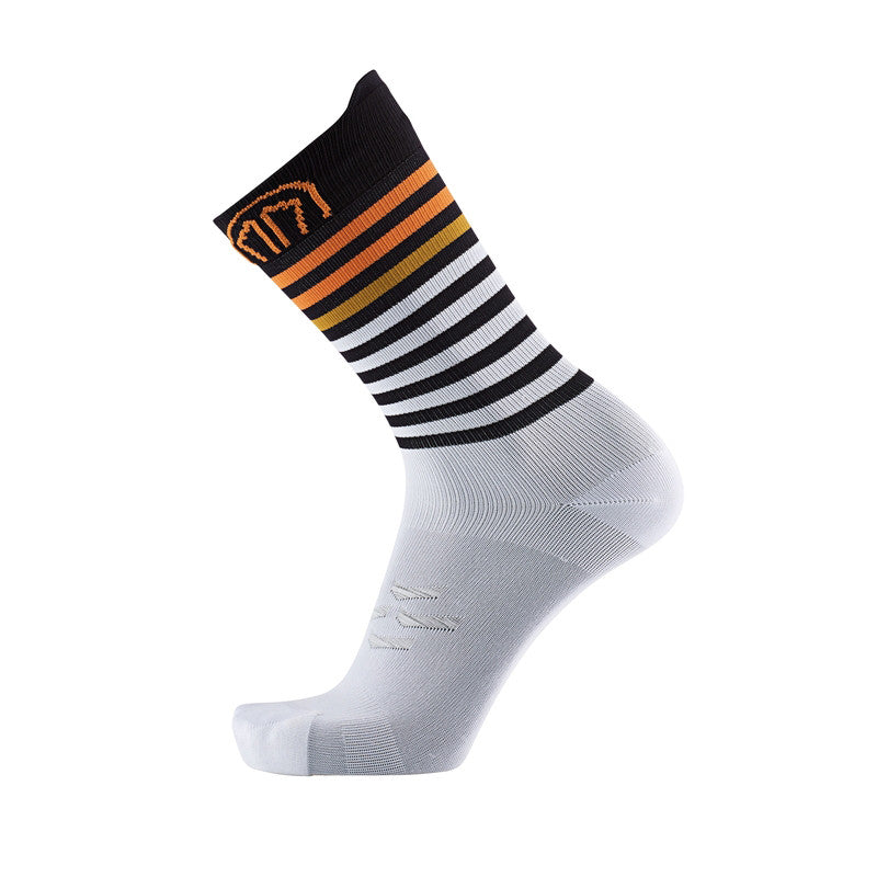 sidas-run-anatomic-light-crew-calze-running-bianco-nero image 4