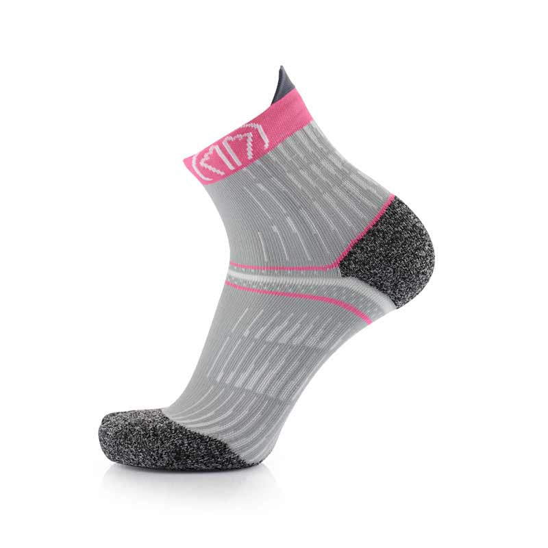 sidas-run-anatomic-comfort-donna-grigio-rosa-calze-running image 2