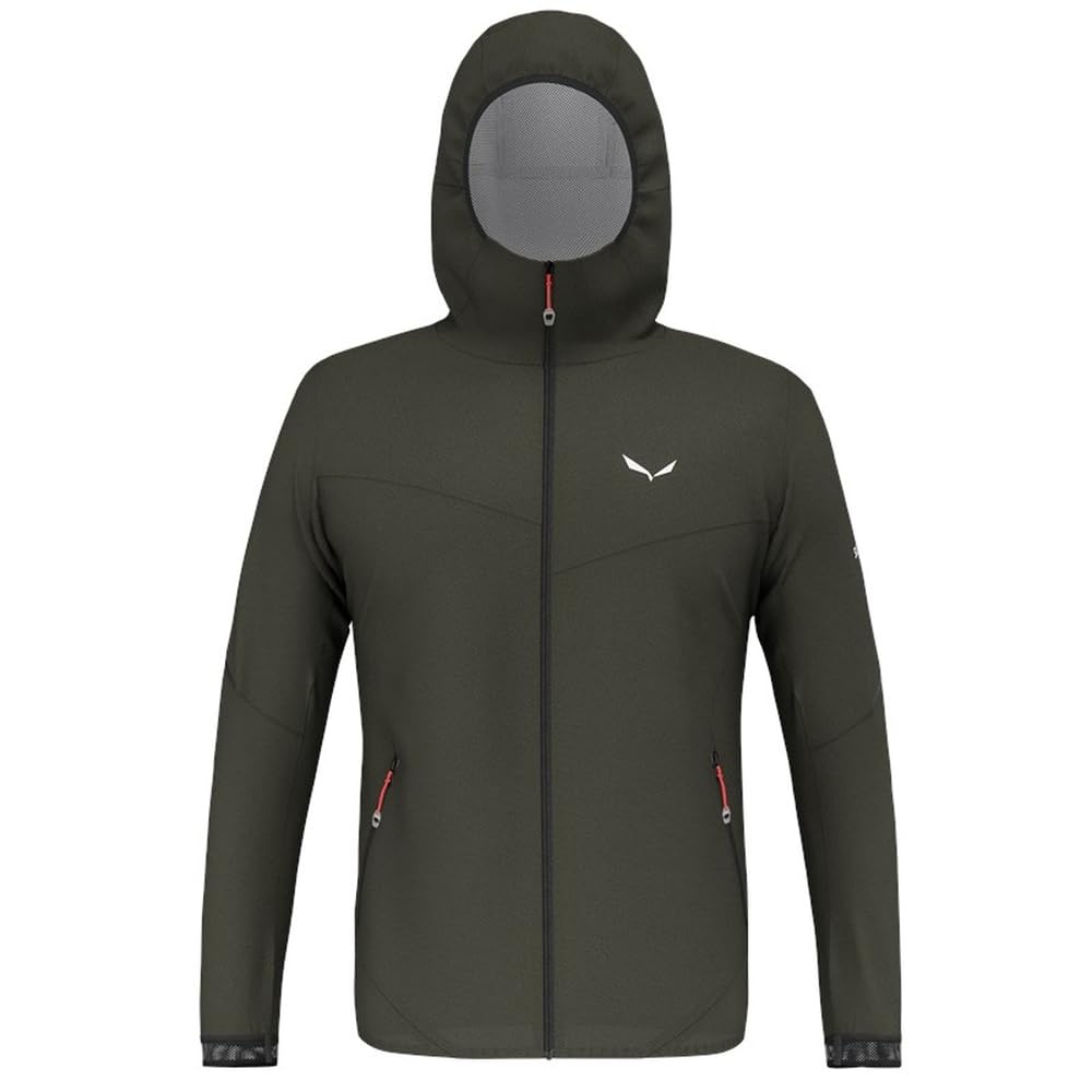 salewa-pedroc-ptx-2-5l-light-jacket-uomo-dark-olive-xl-hardshell image 1