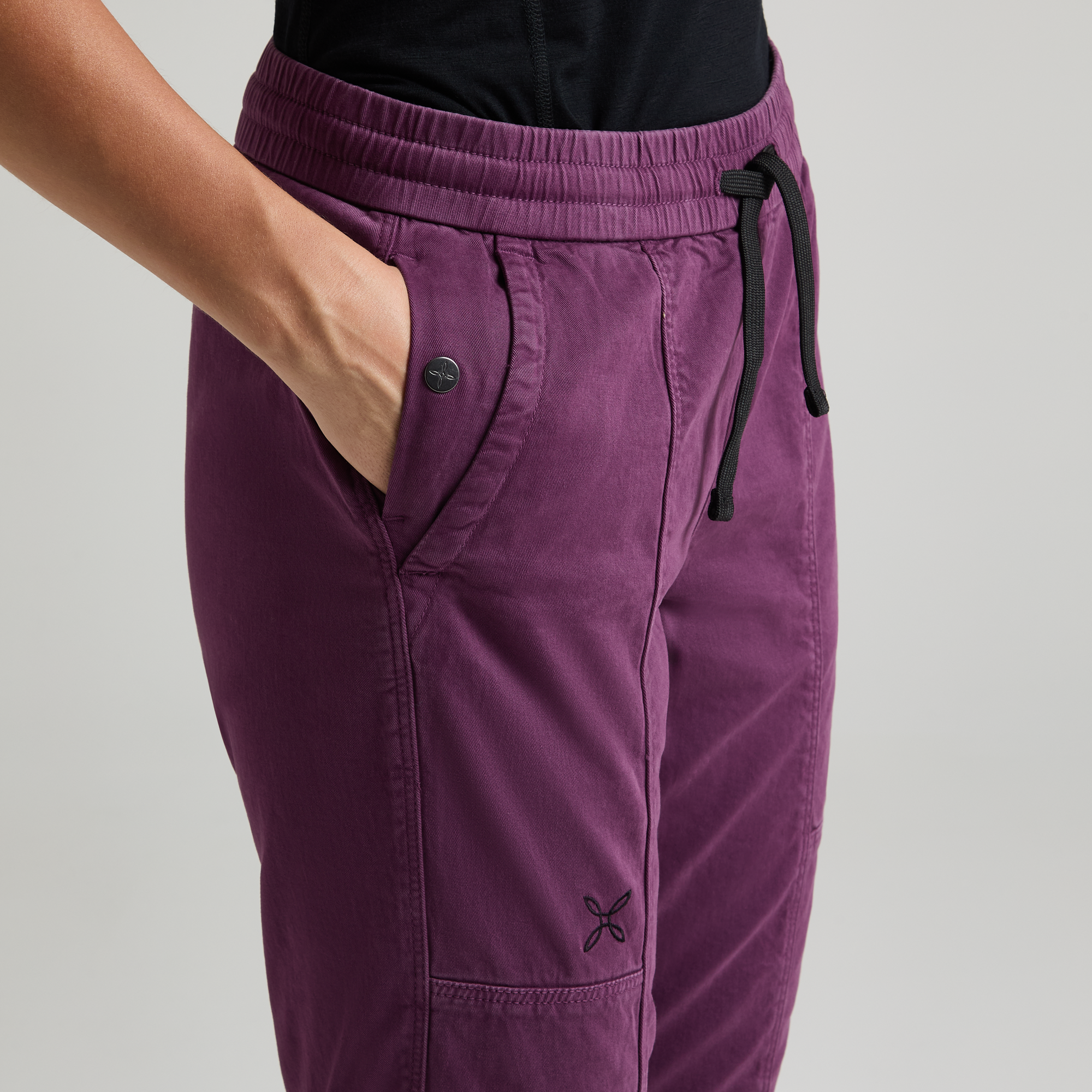 montura-wander-cotton-pants-woman-pantaloni-cotone-elasticizzato-donna image 7